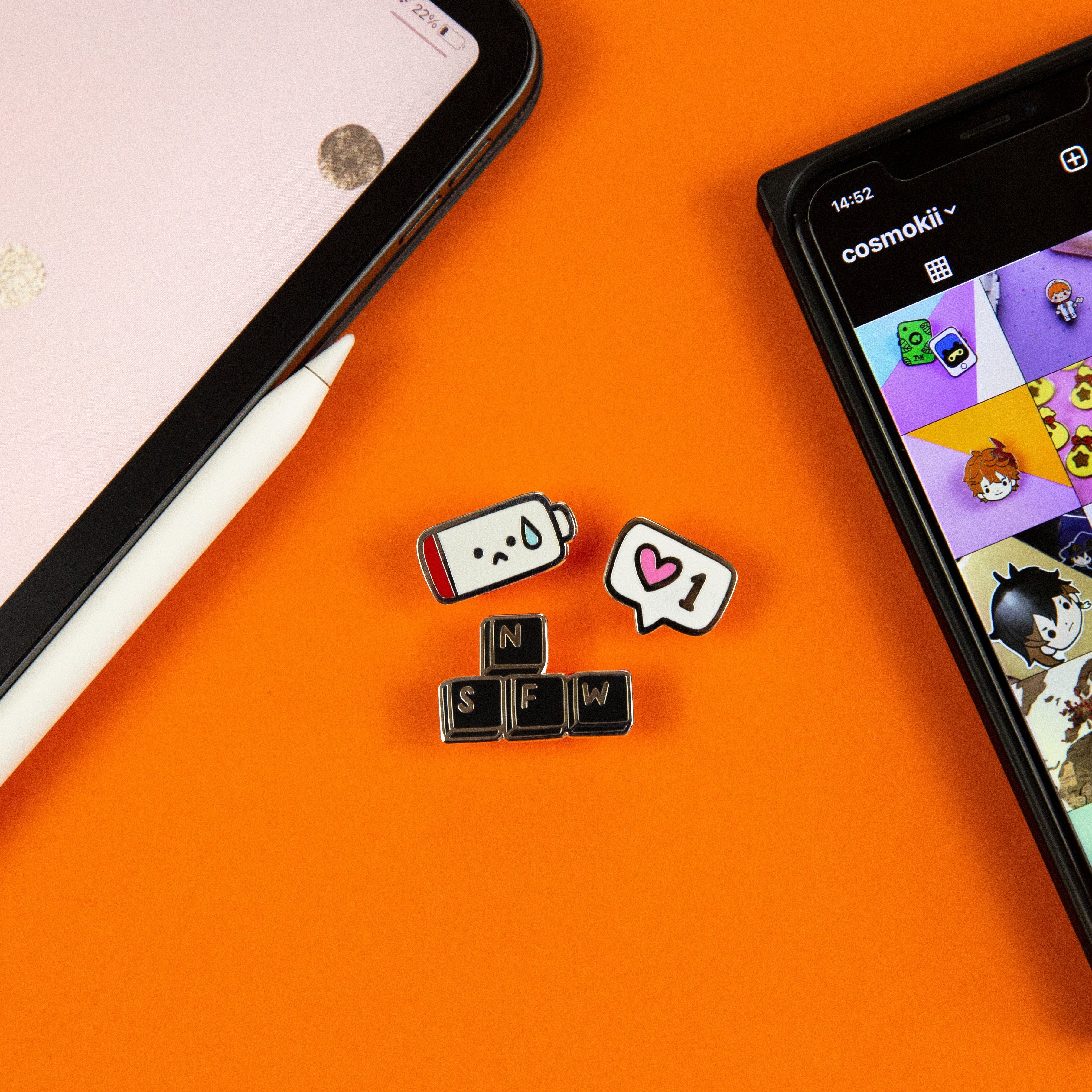NSFW/WASD Keyboard Pin