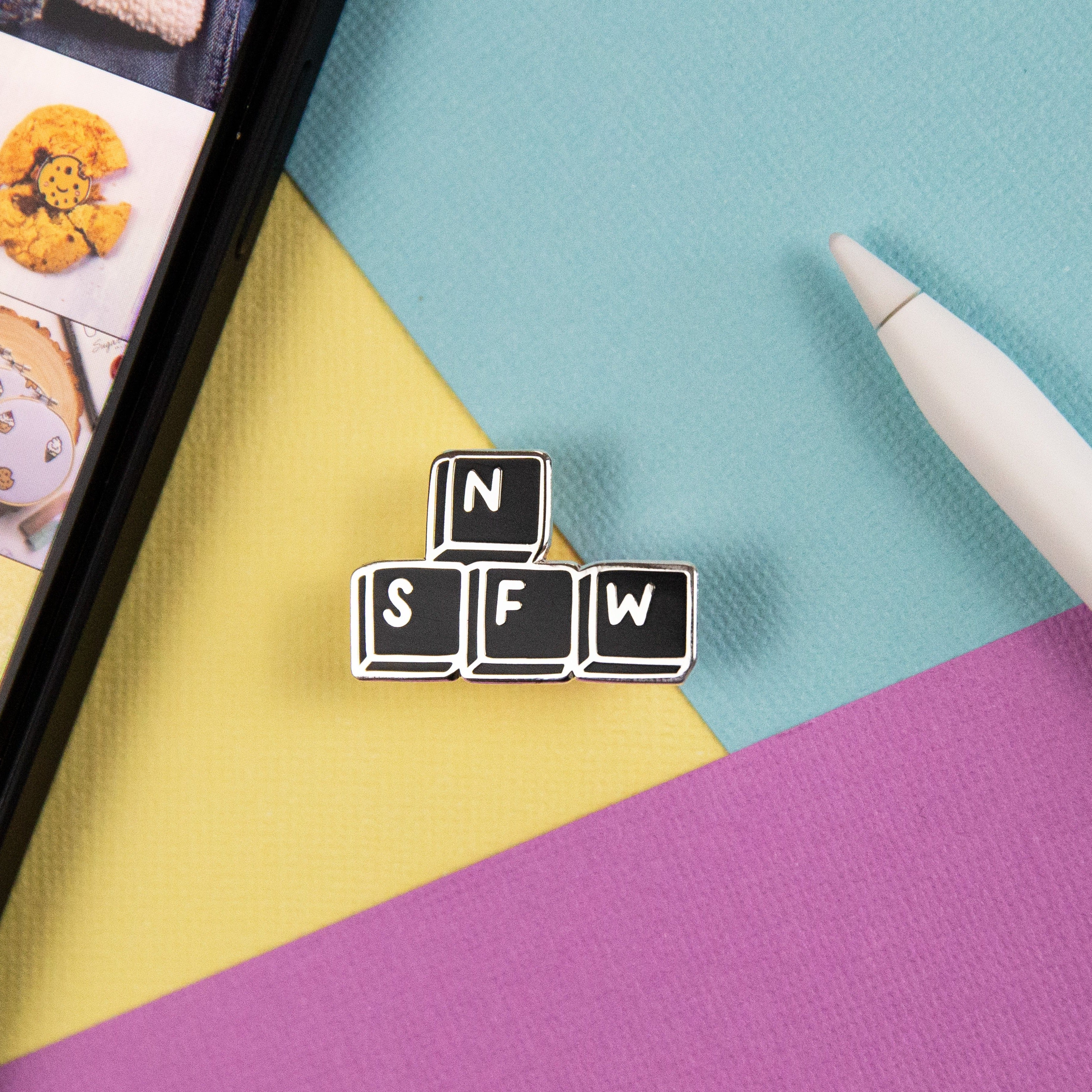 NSFW/WASD Keyboard Pin