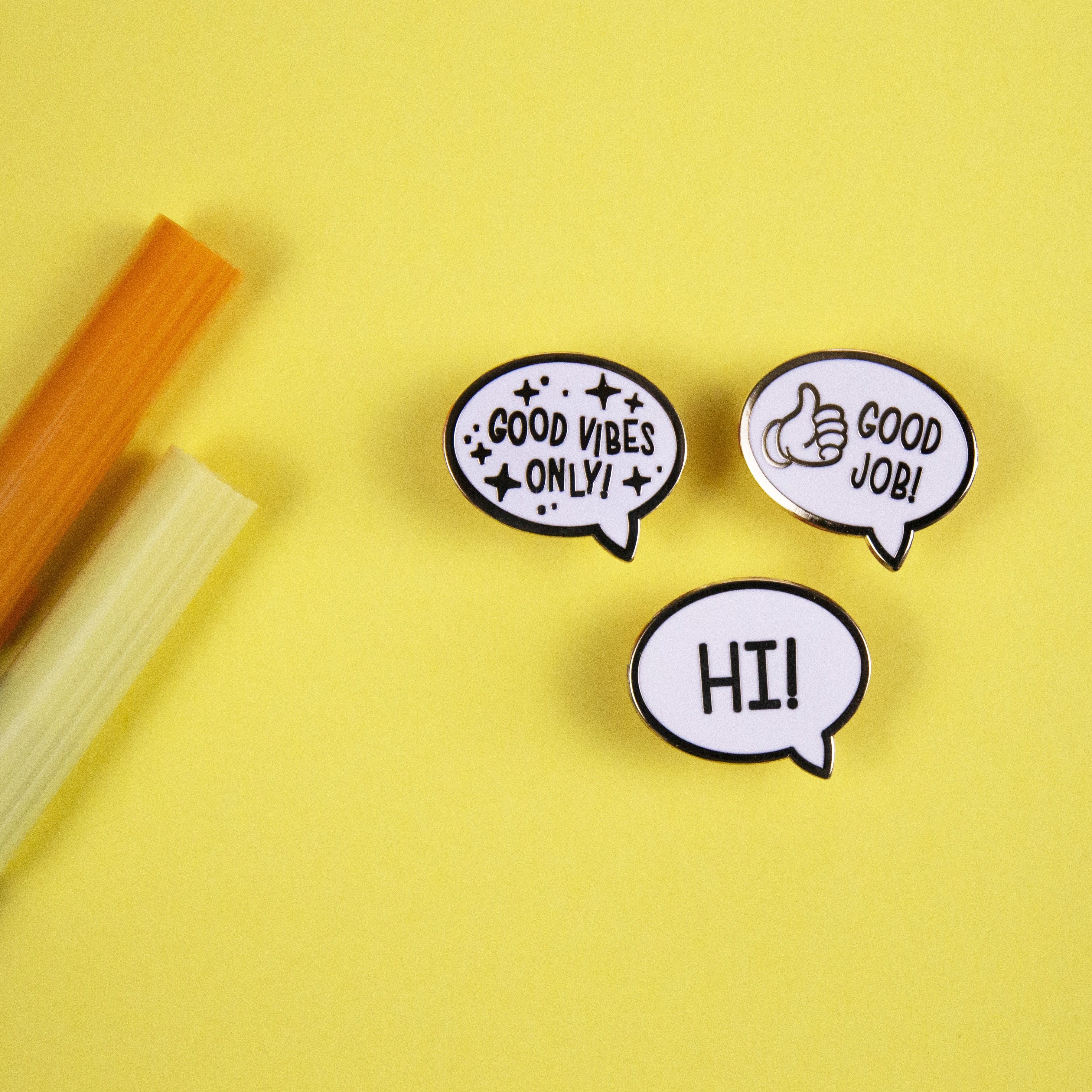 Positivity Pins