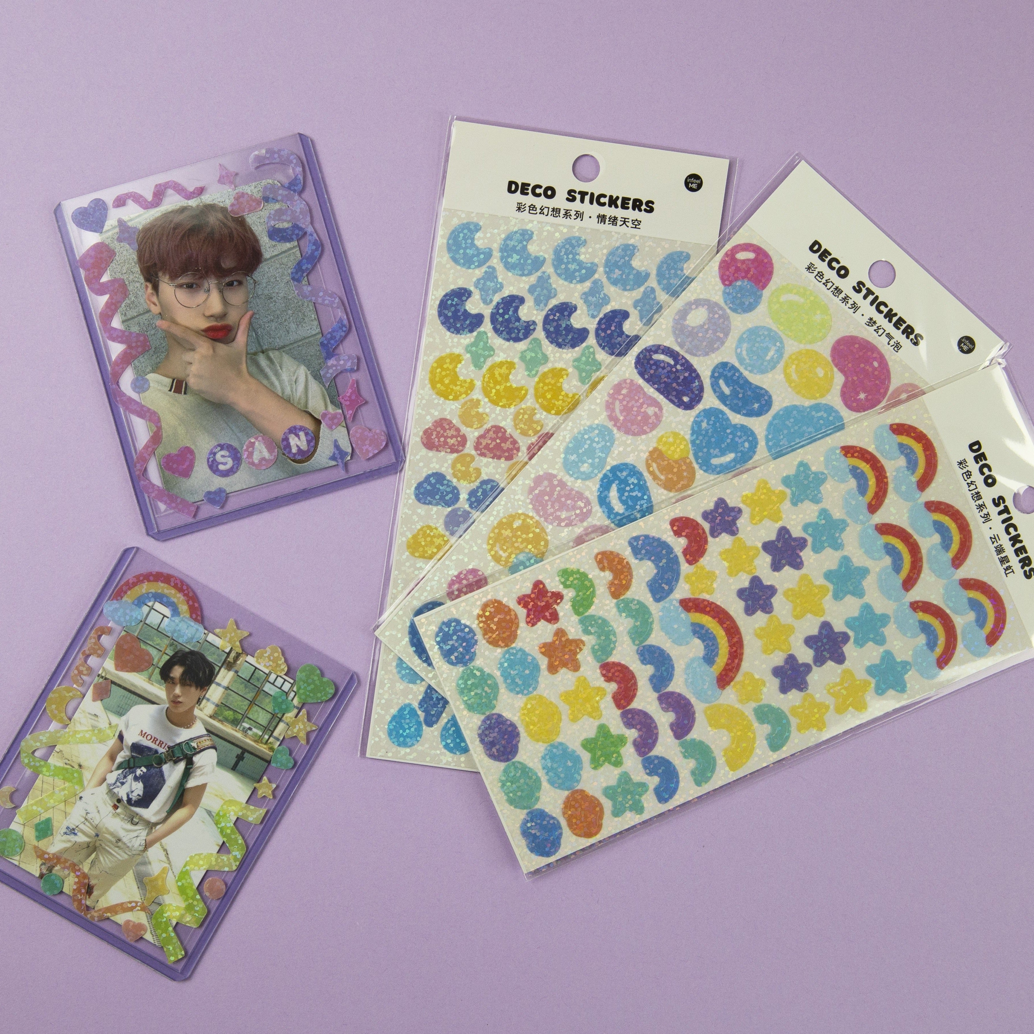 Holographic Deco Stickers