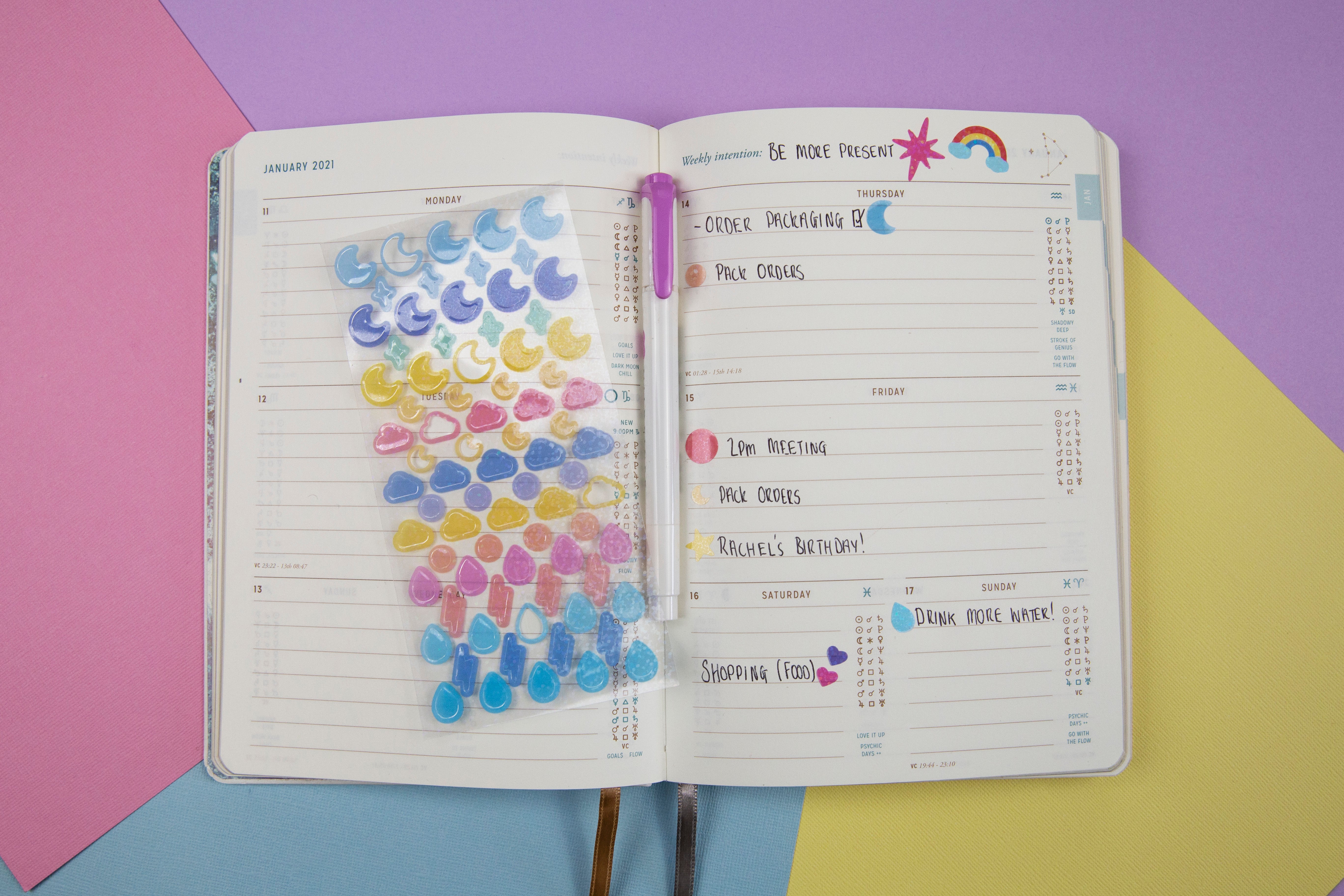 Holographic Deco Stickers
