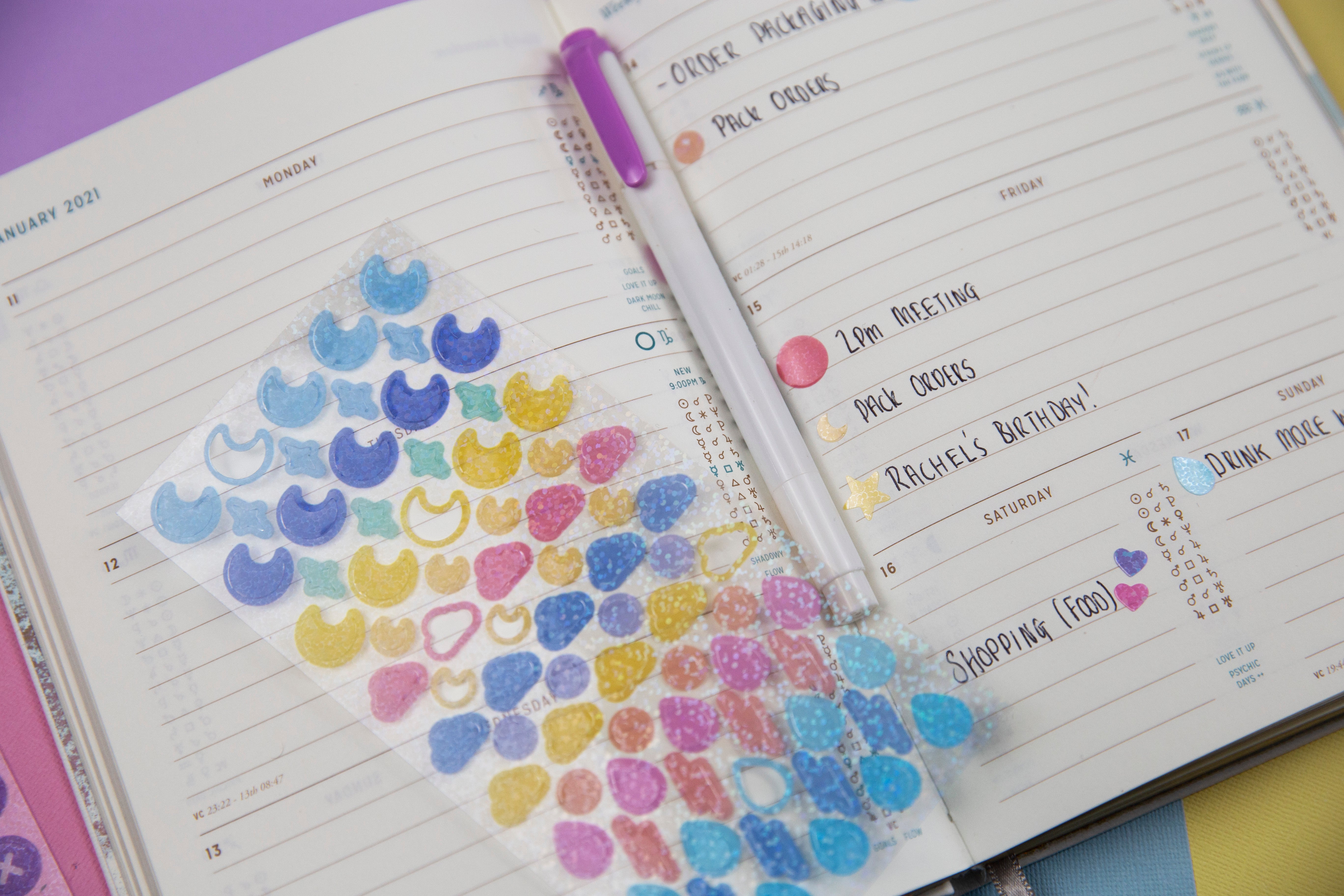 Holographic Deco Stickers