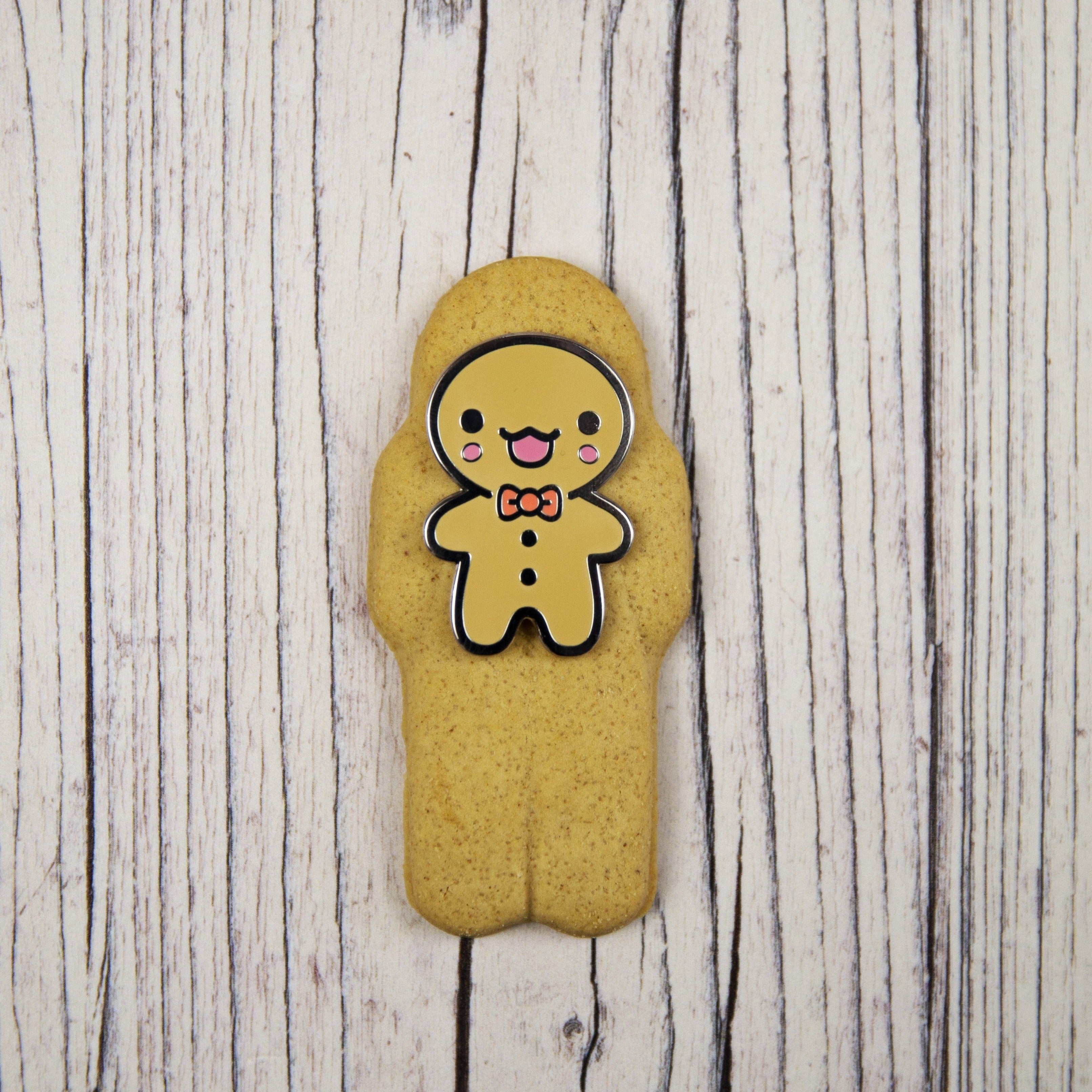 Gingerbread Person Enamel Pin