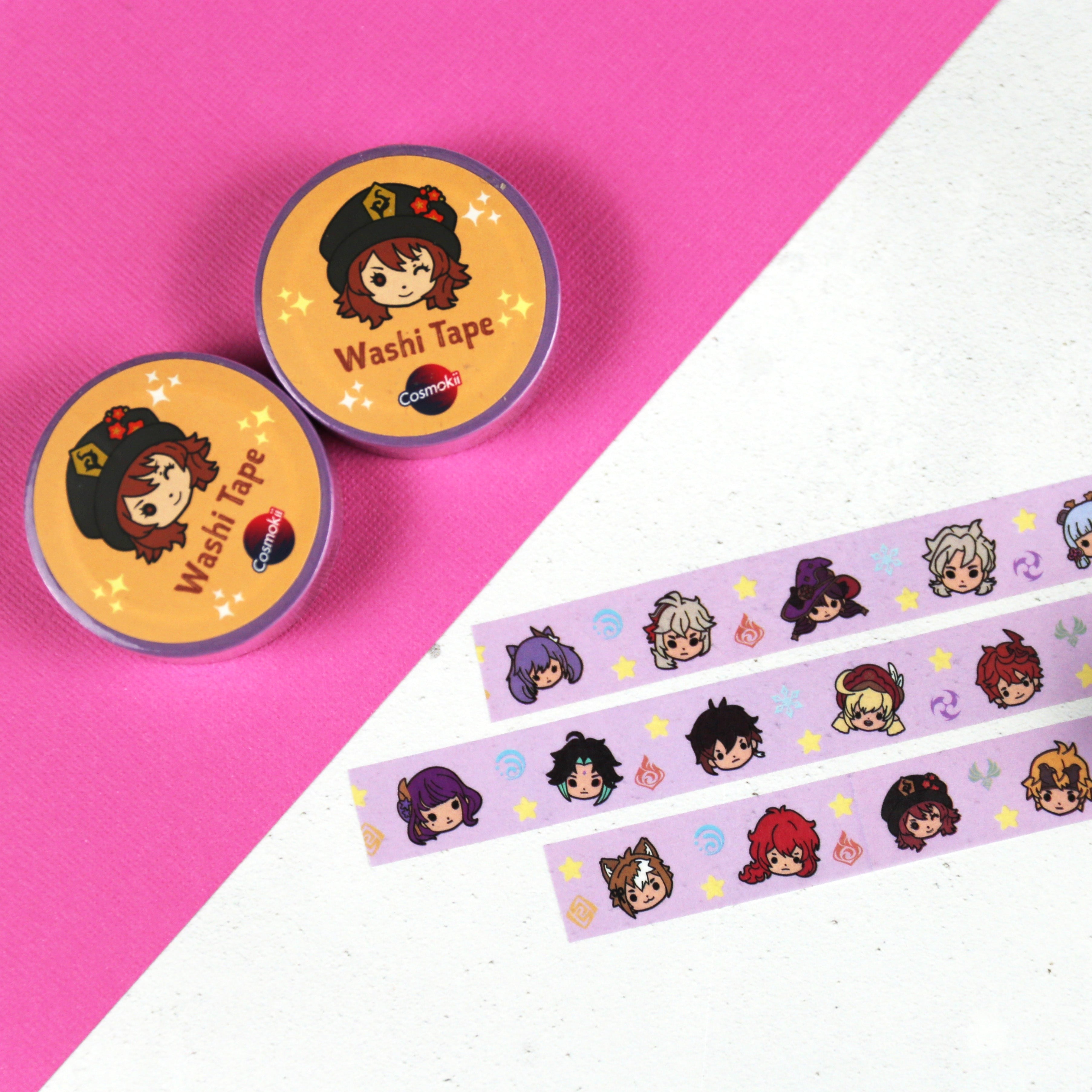 Genshin Inspired Washi Tape