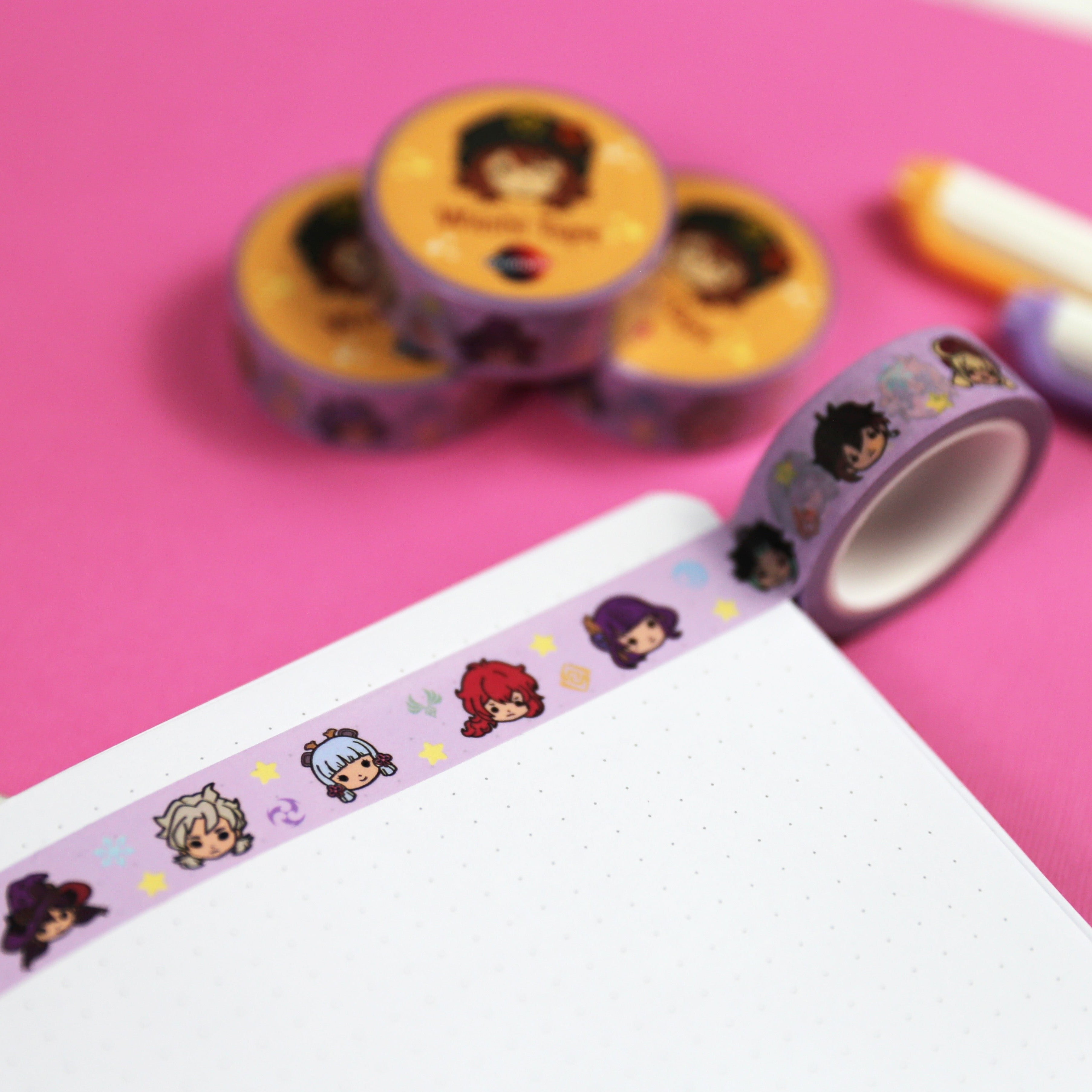 Genshin Inspired Washi Tape