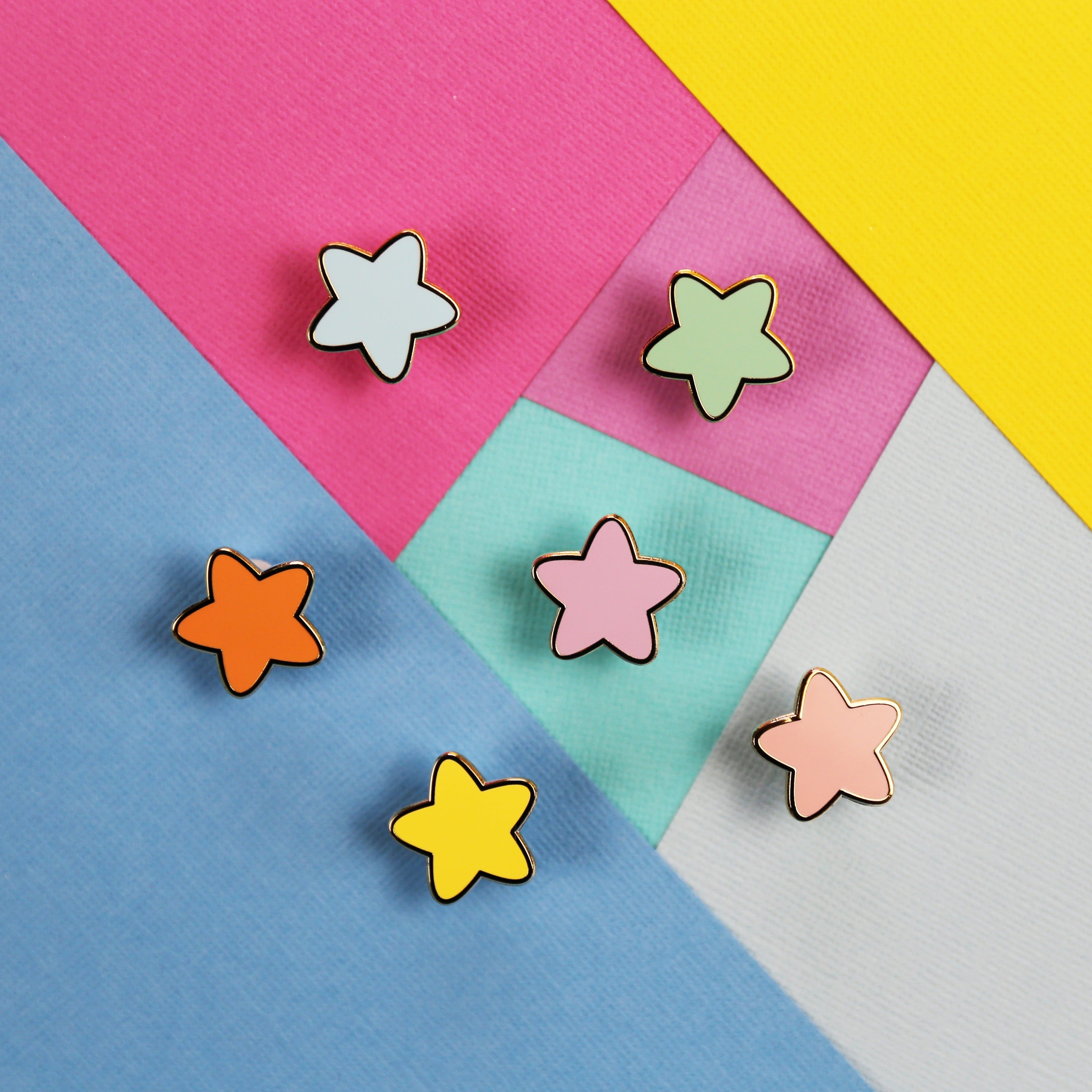 Cute Star Pin Sets