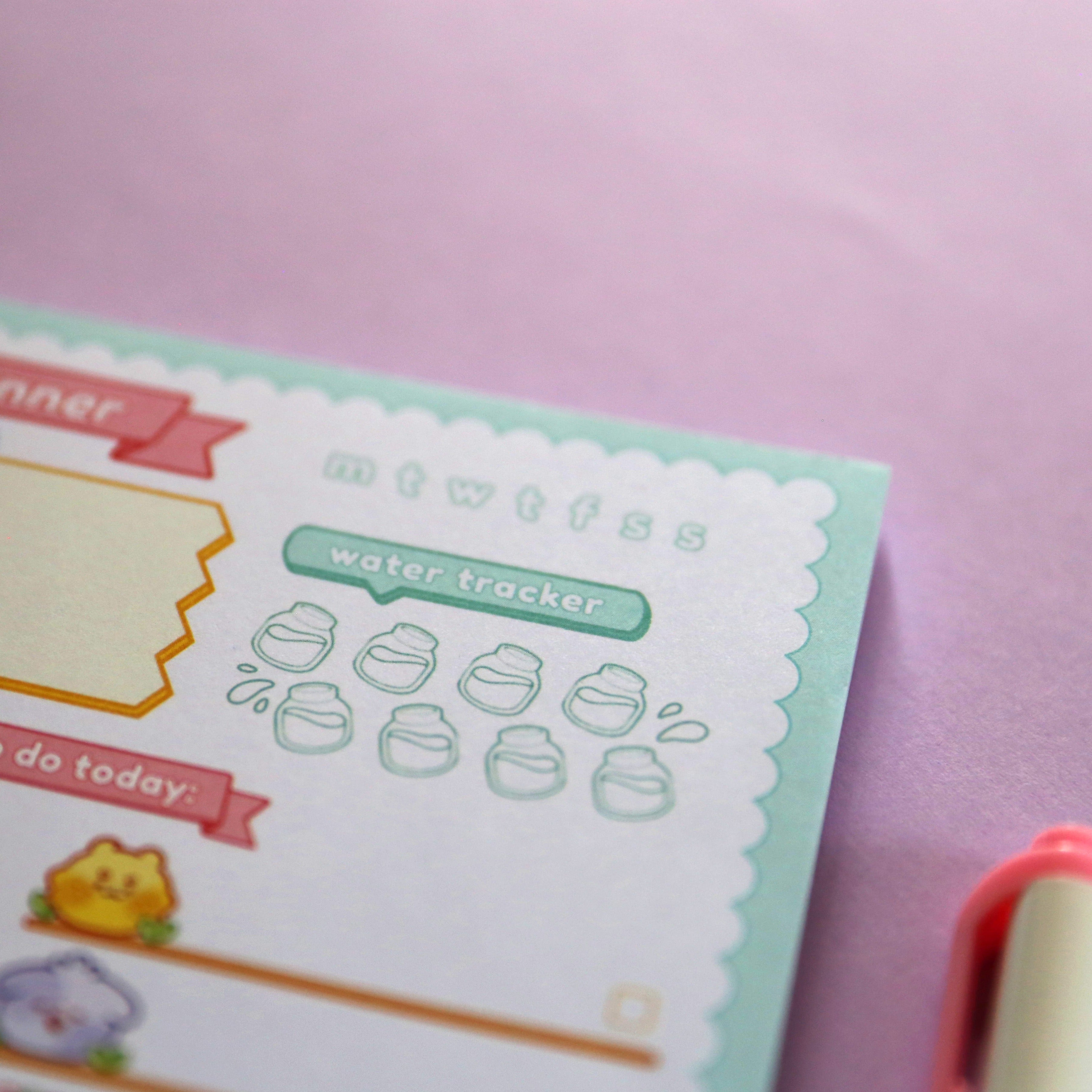 Cute Productivity A5 Notepad