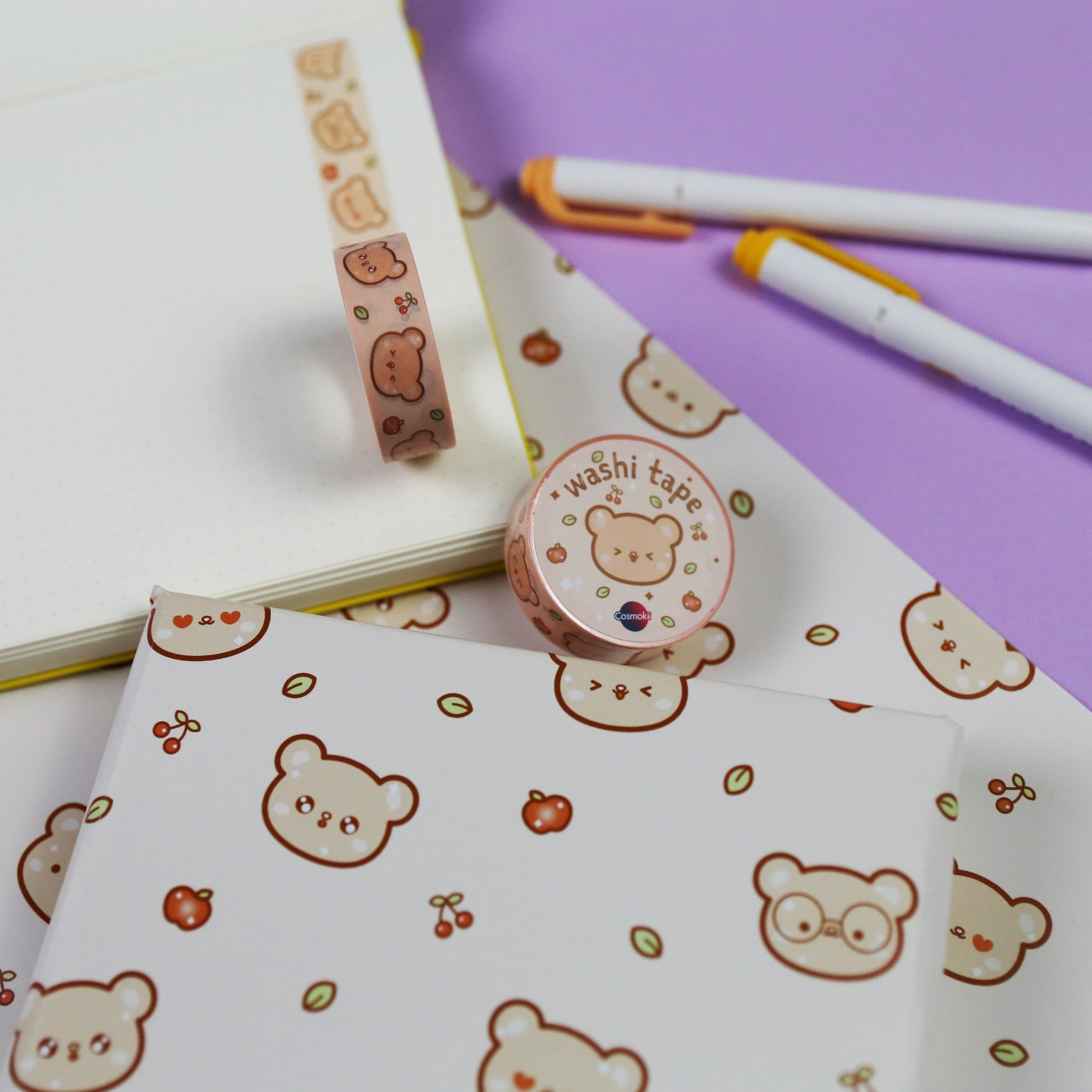 Cute Bear Wrapping Paper