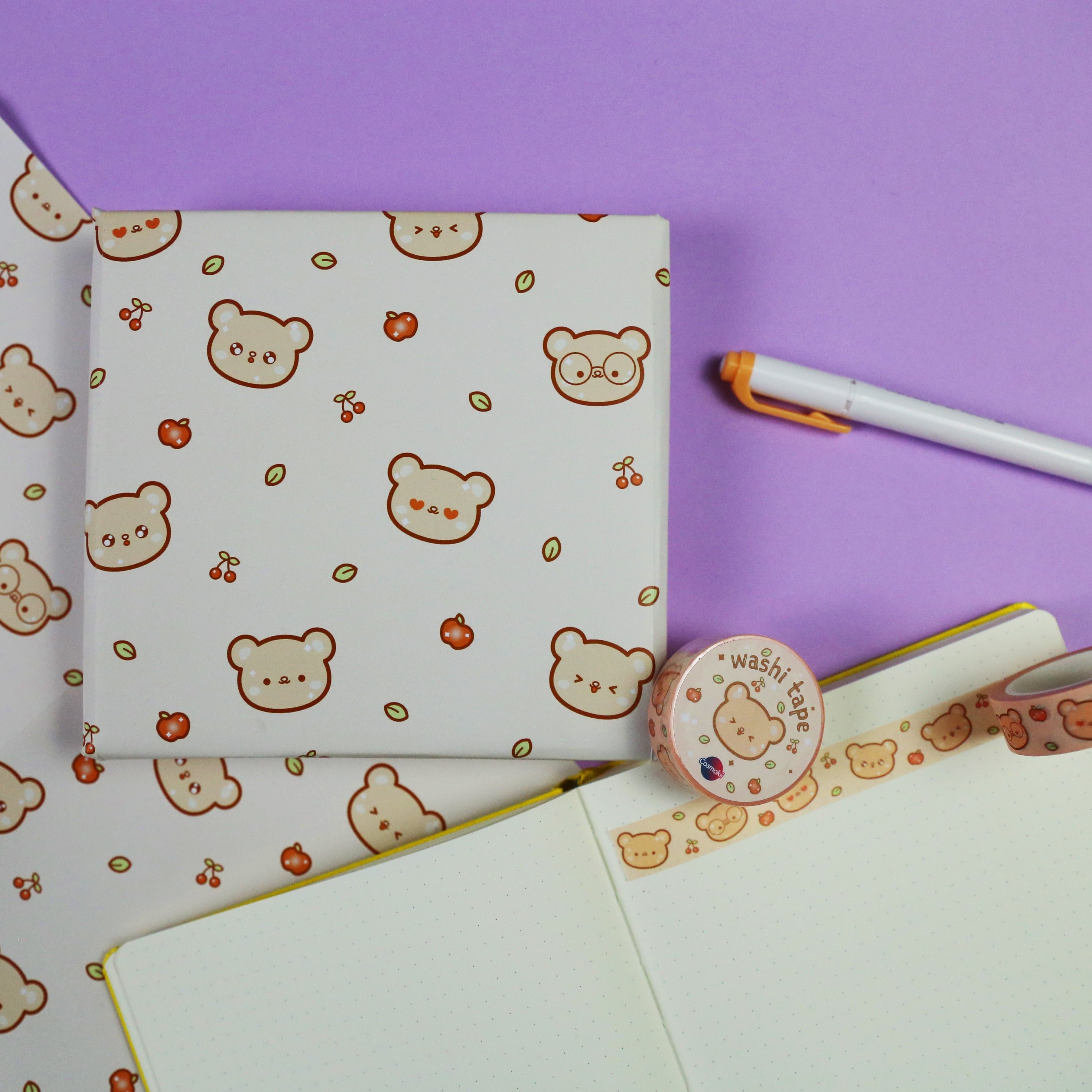 Cute Bear Wrapping Paper