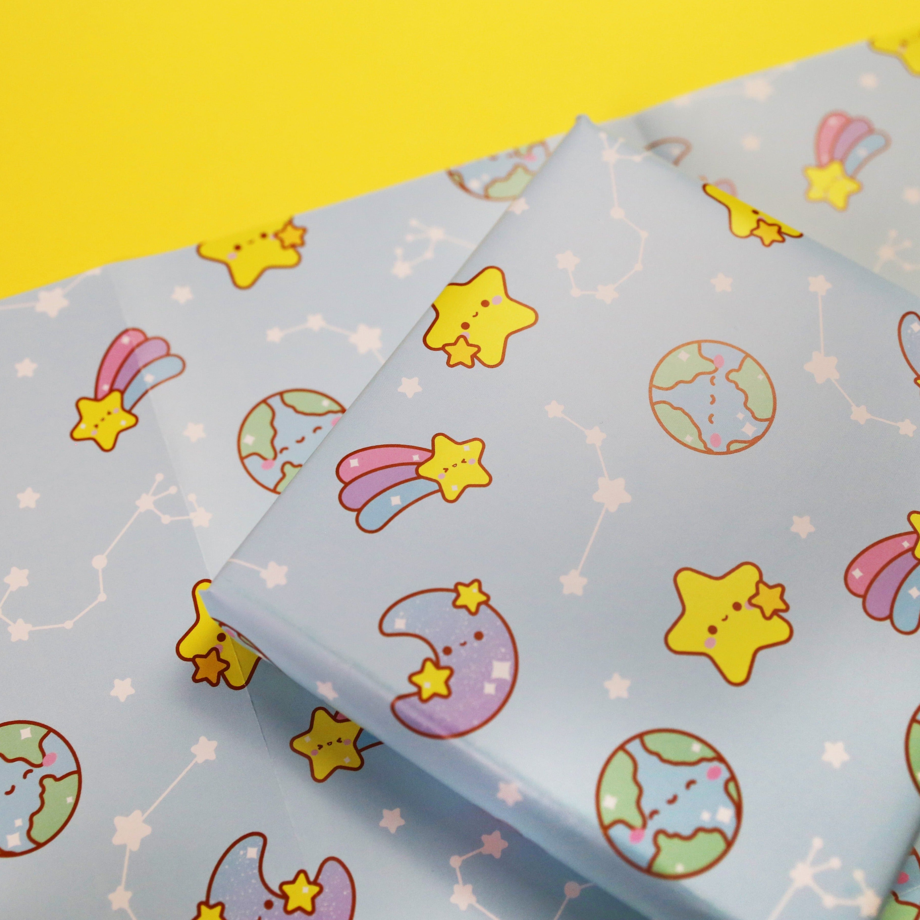 Cute Cosmic Wrapping Paper