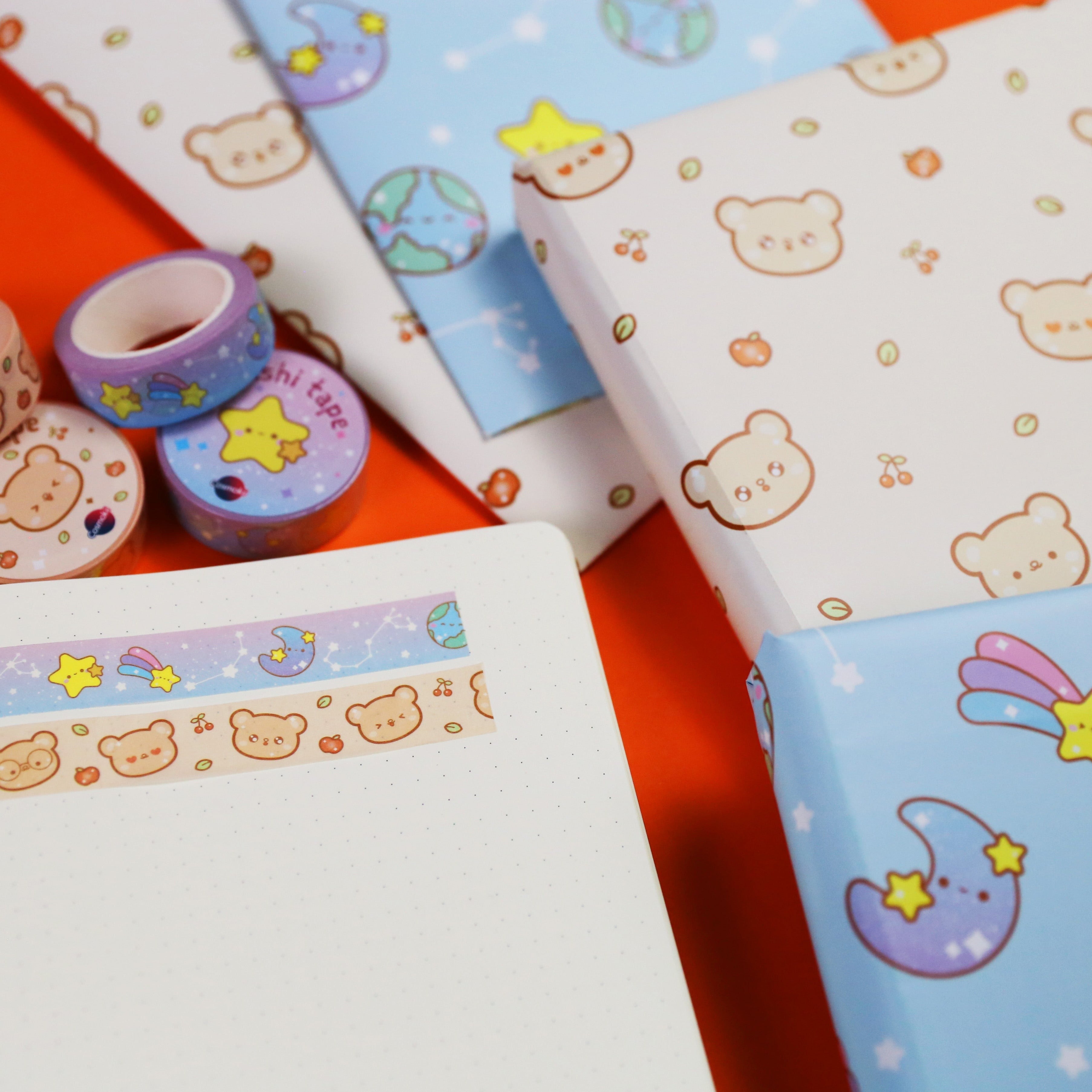 Cute Bear Wrapping Paper