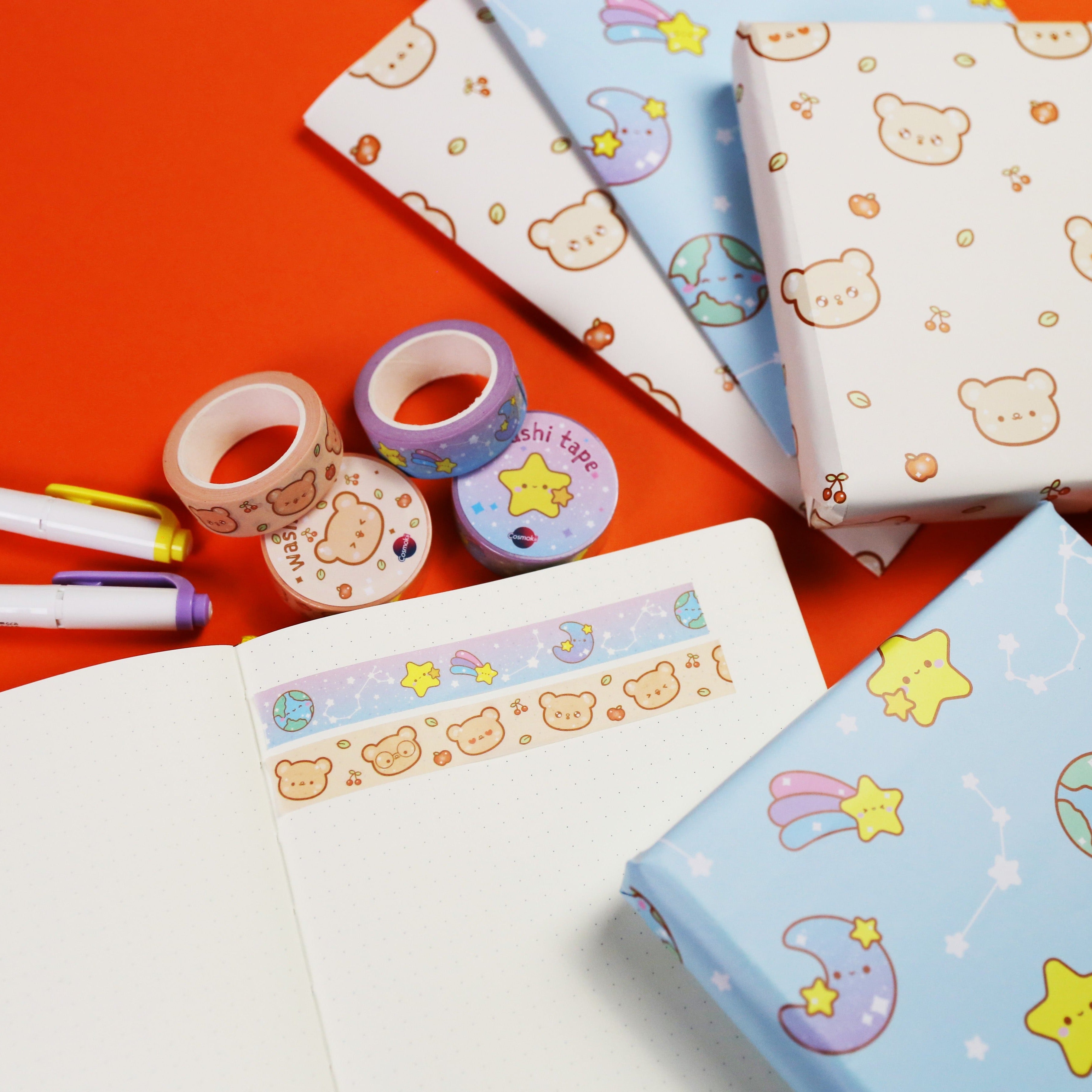 Cute Cosmic Wrapping Paper