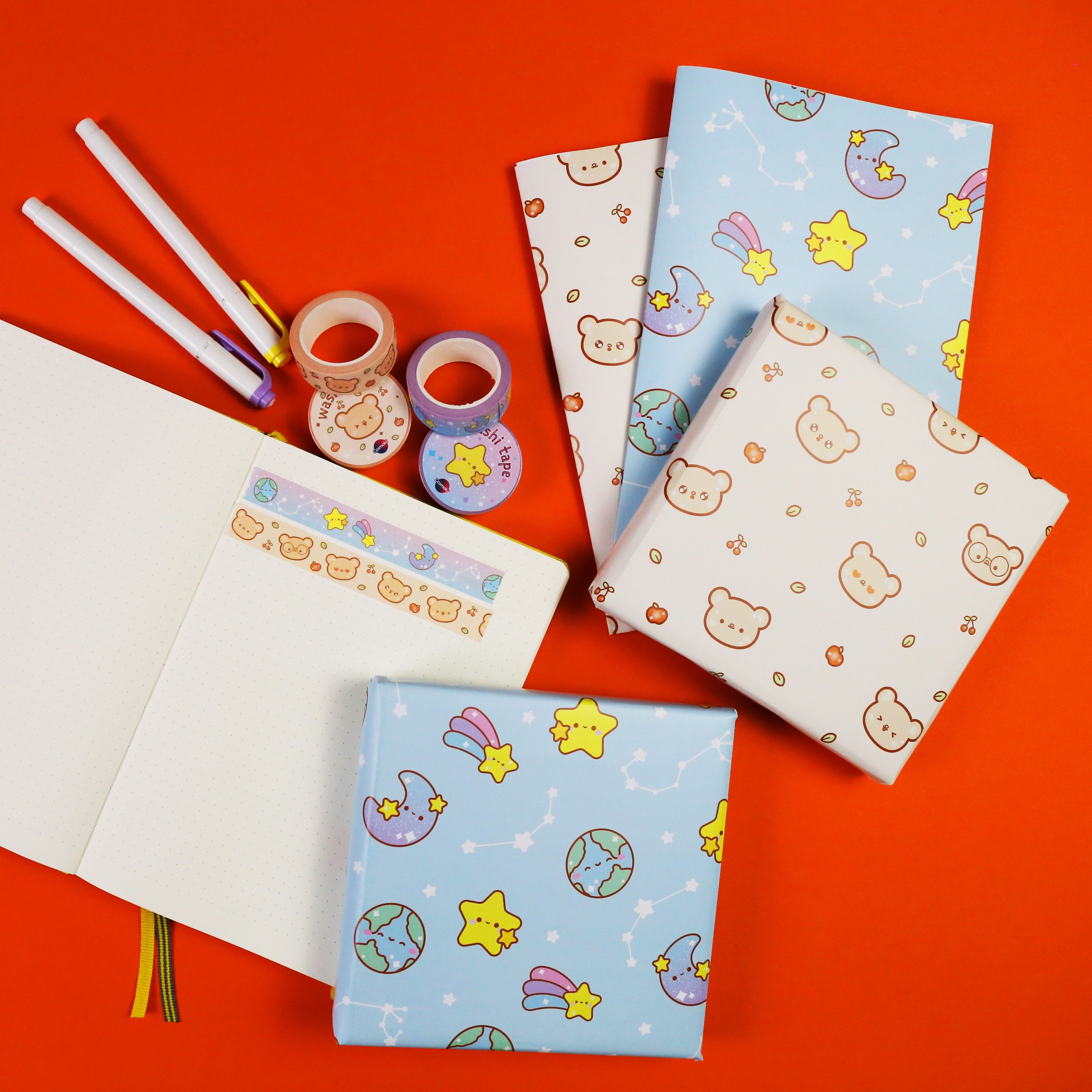 Cute Bear Wrapping Paper