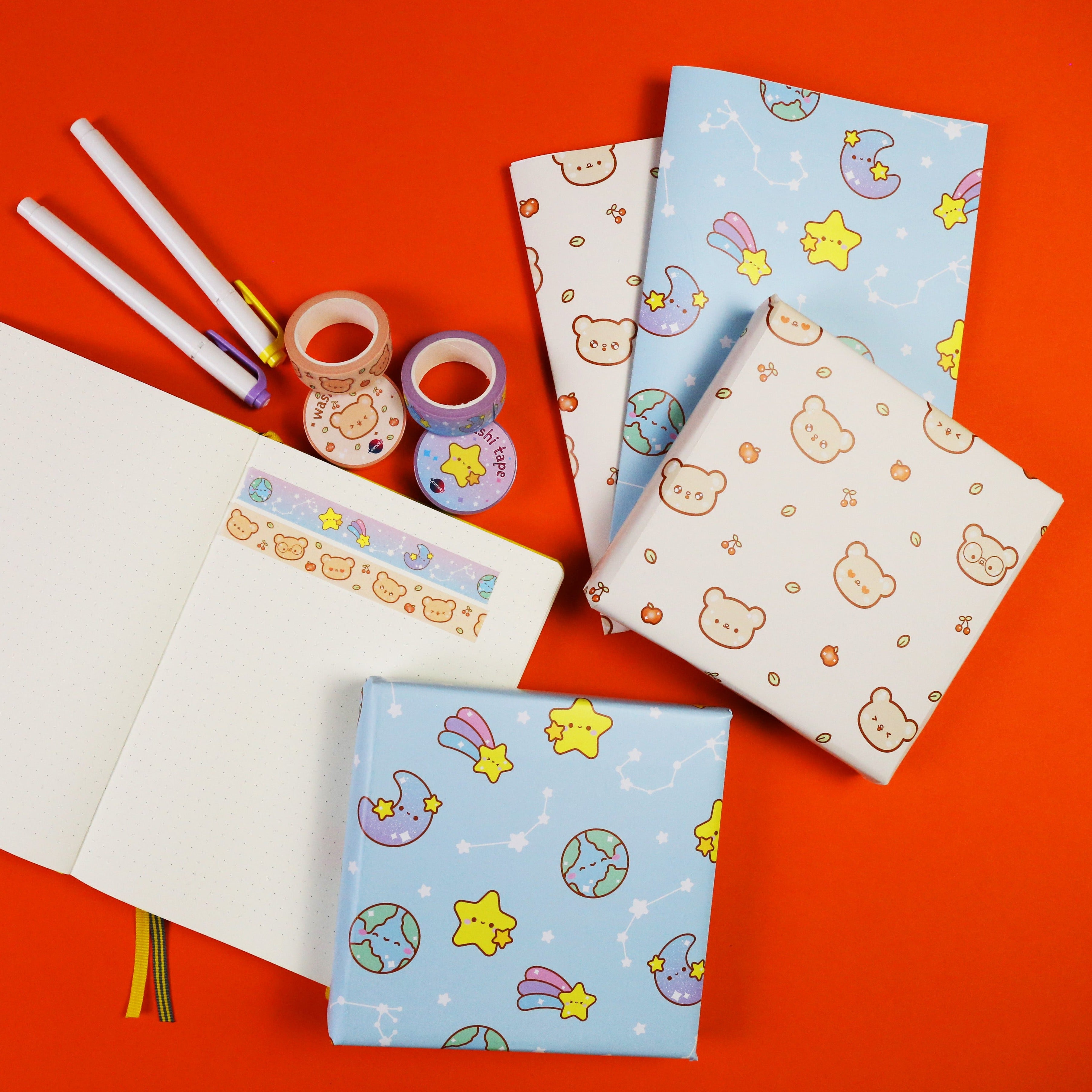 Cute Cosmic Wrapping Paper