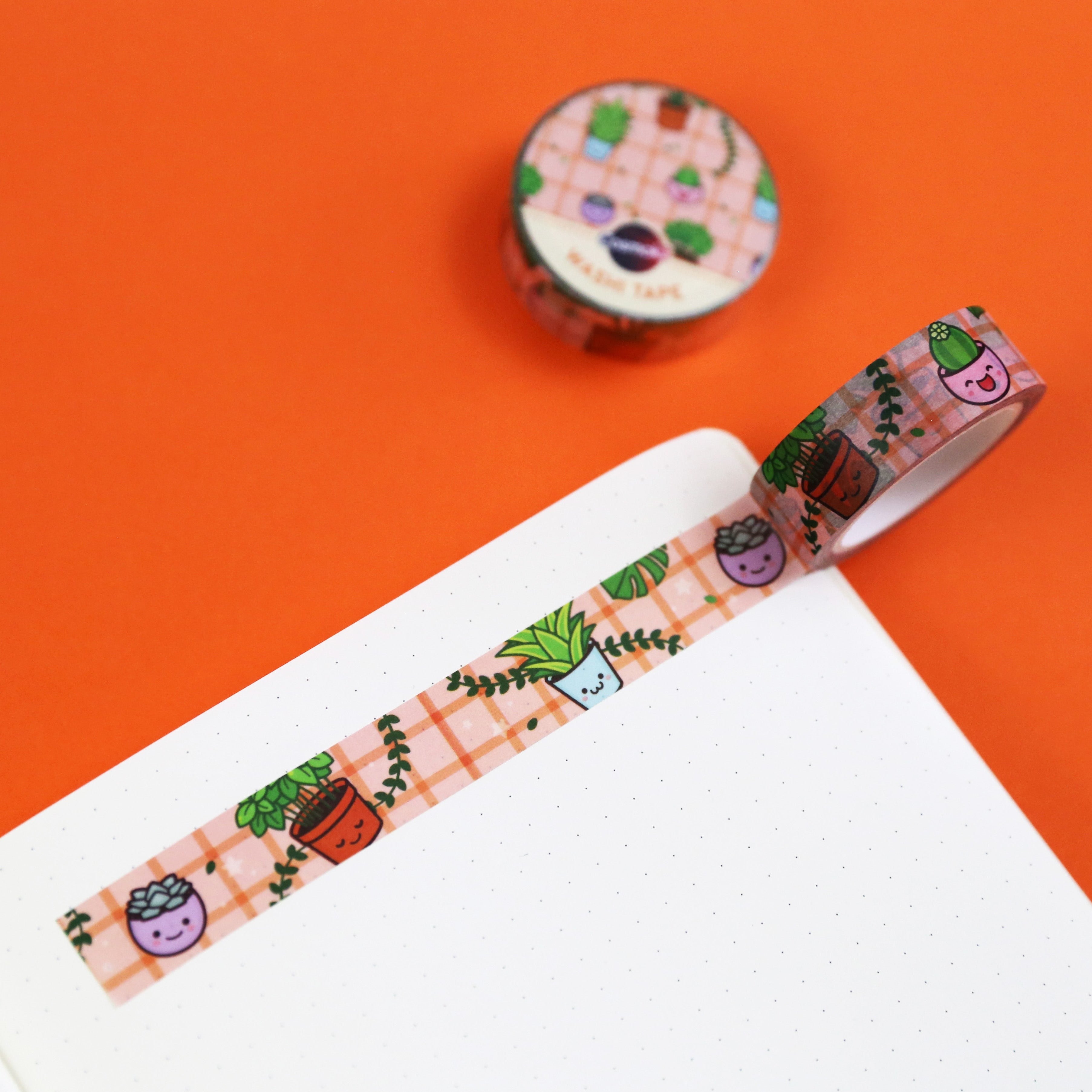 Plant Friends Washi Tape
