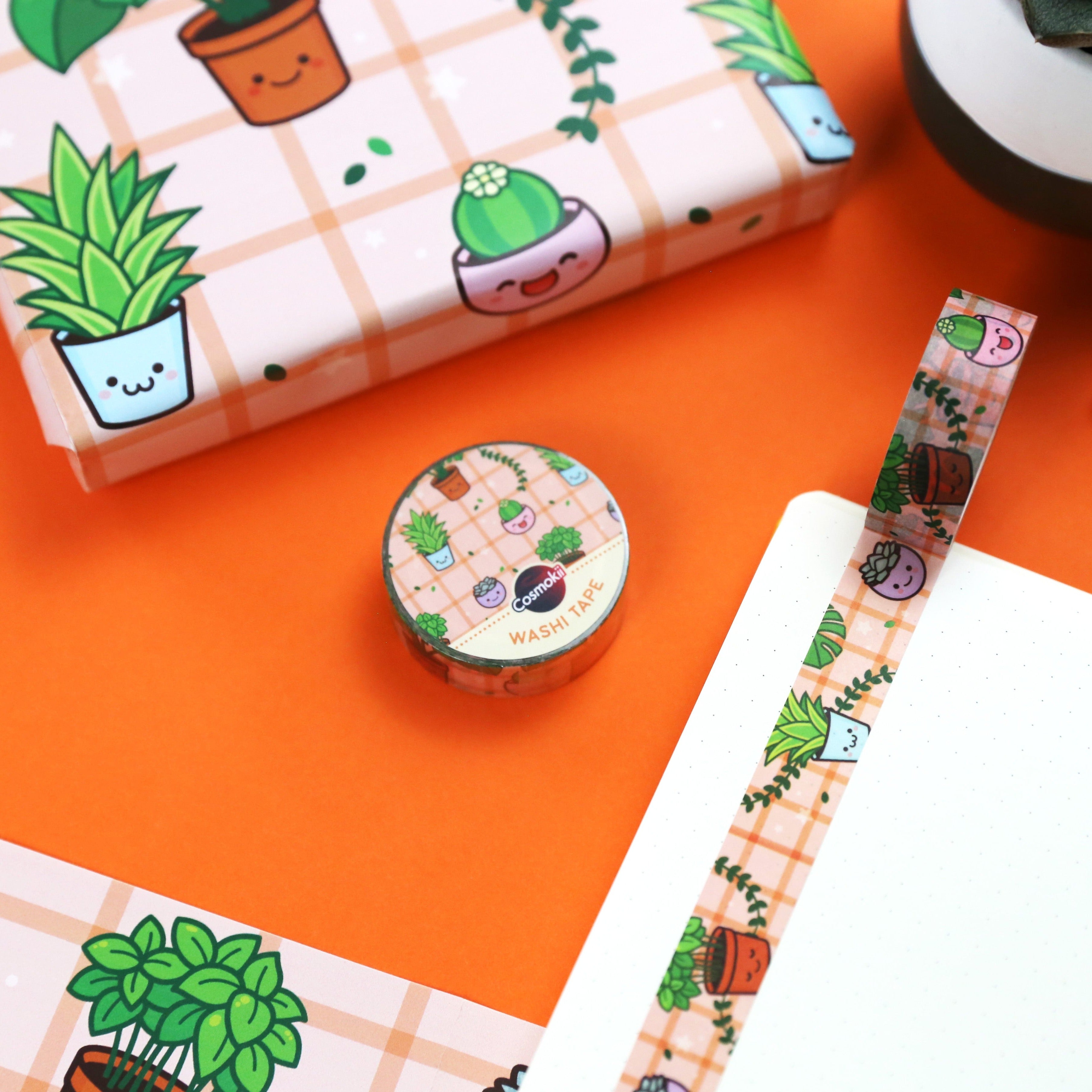 Plant Friends Washi Tape