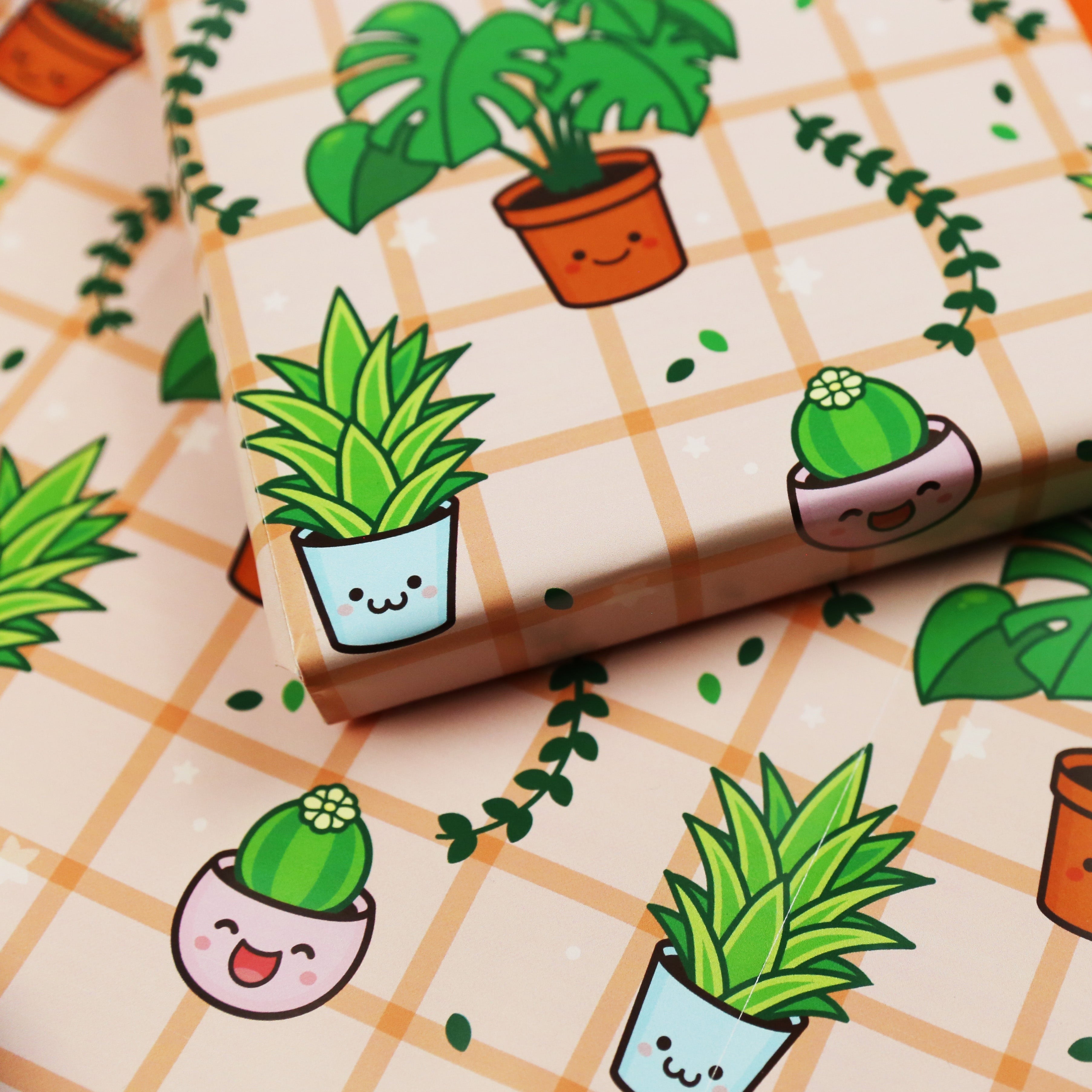 Plant Friends Wrapping Paper