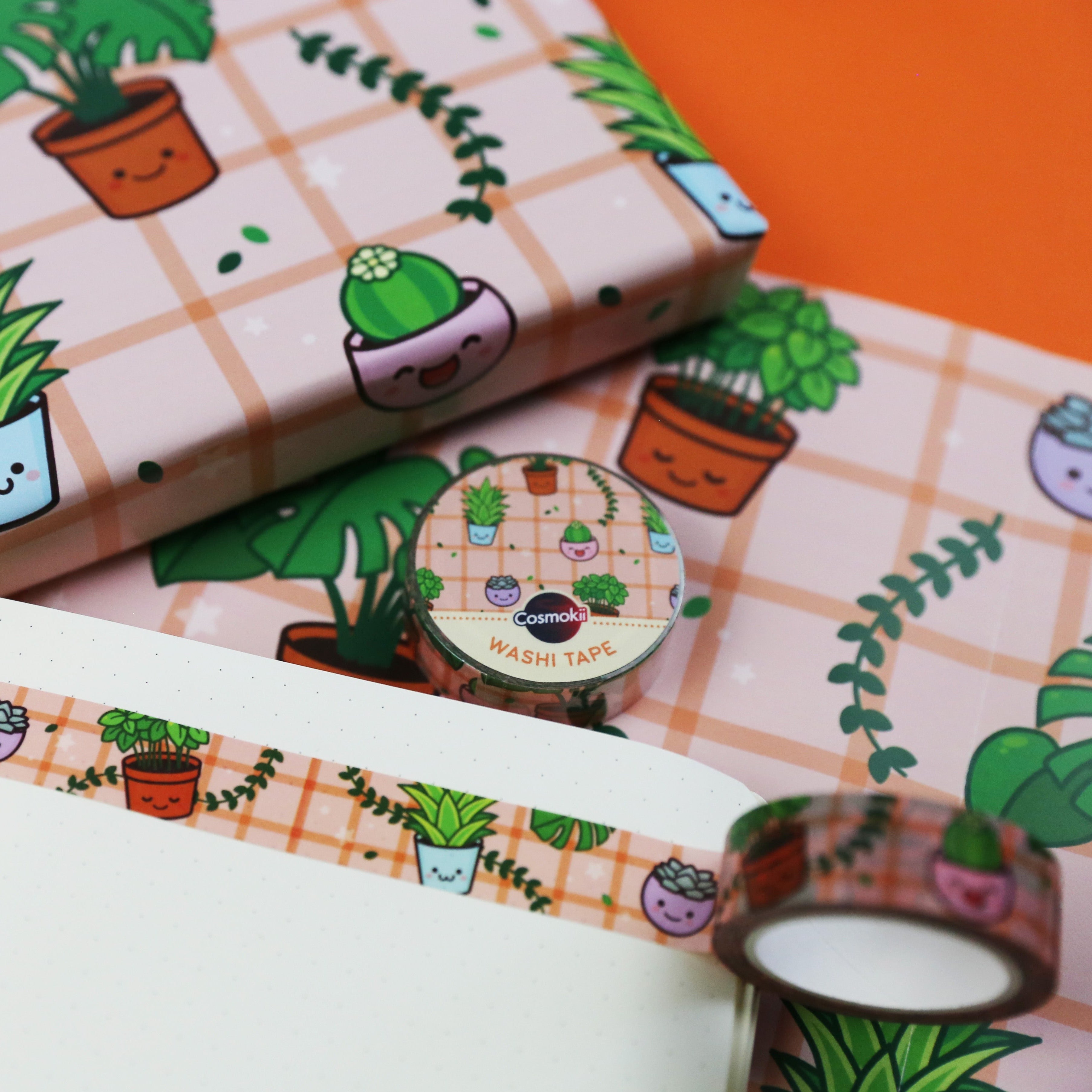 Plant Friends Wrapping Paper