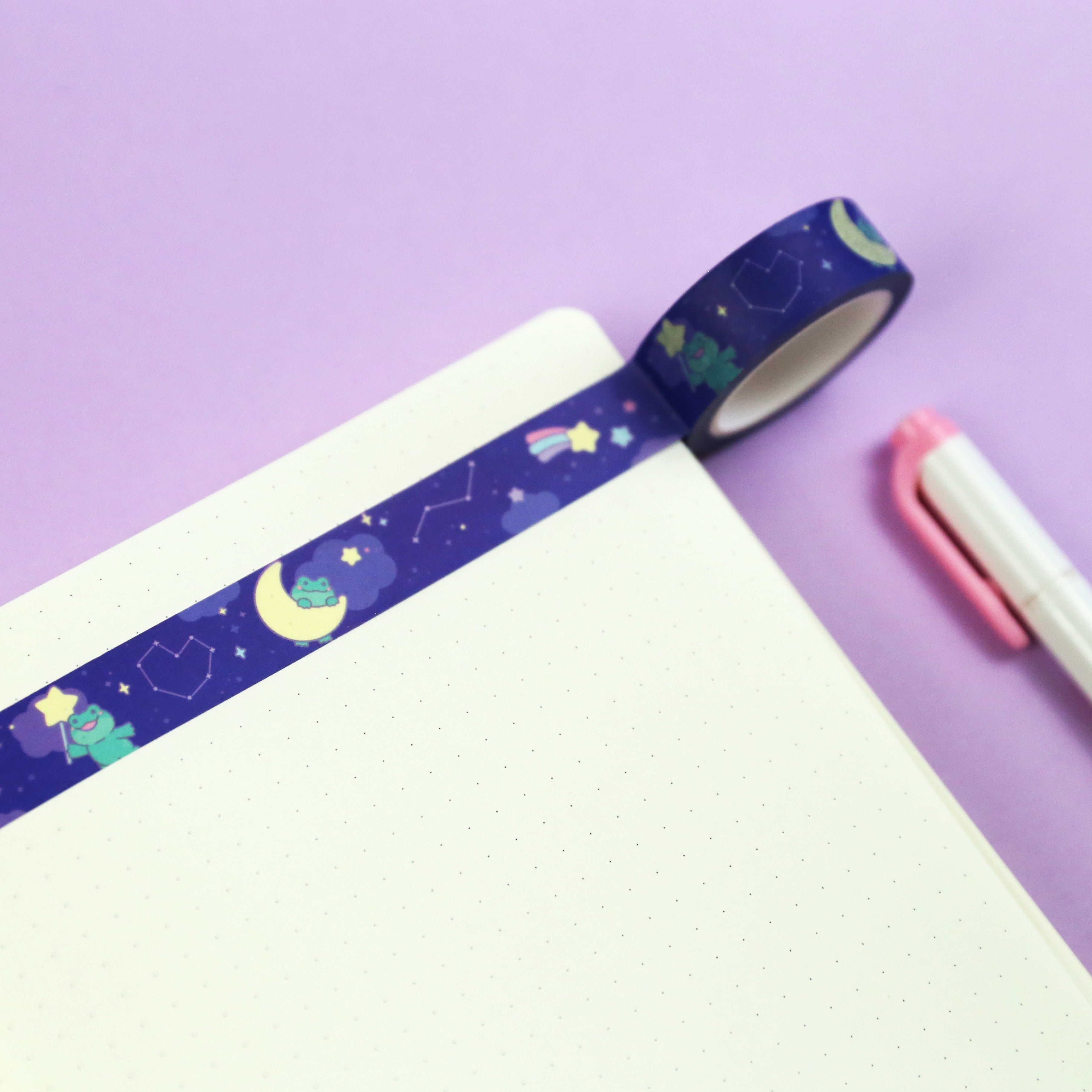 Froggie Night Washi Tape