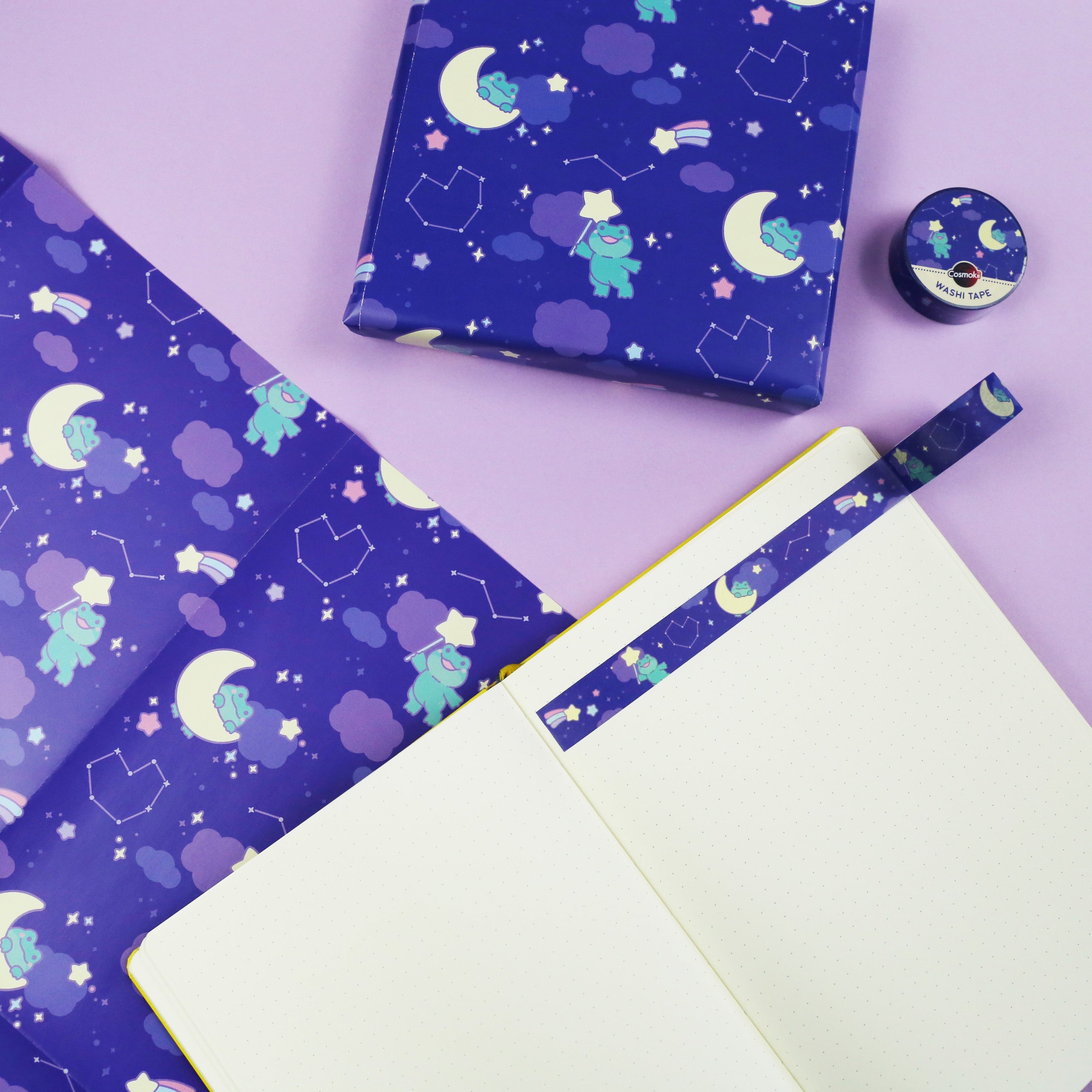 Froggie Night Washi Tape