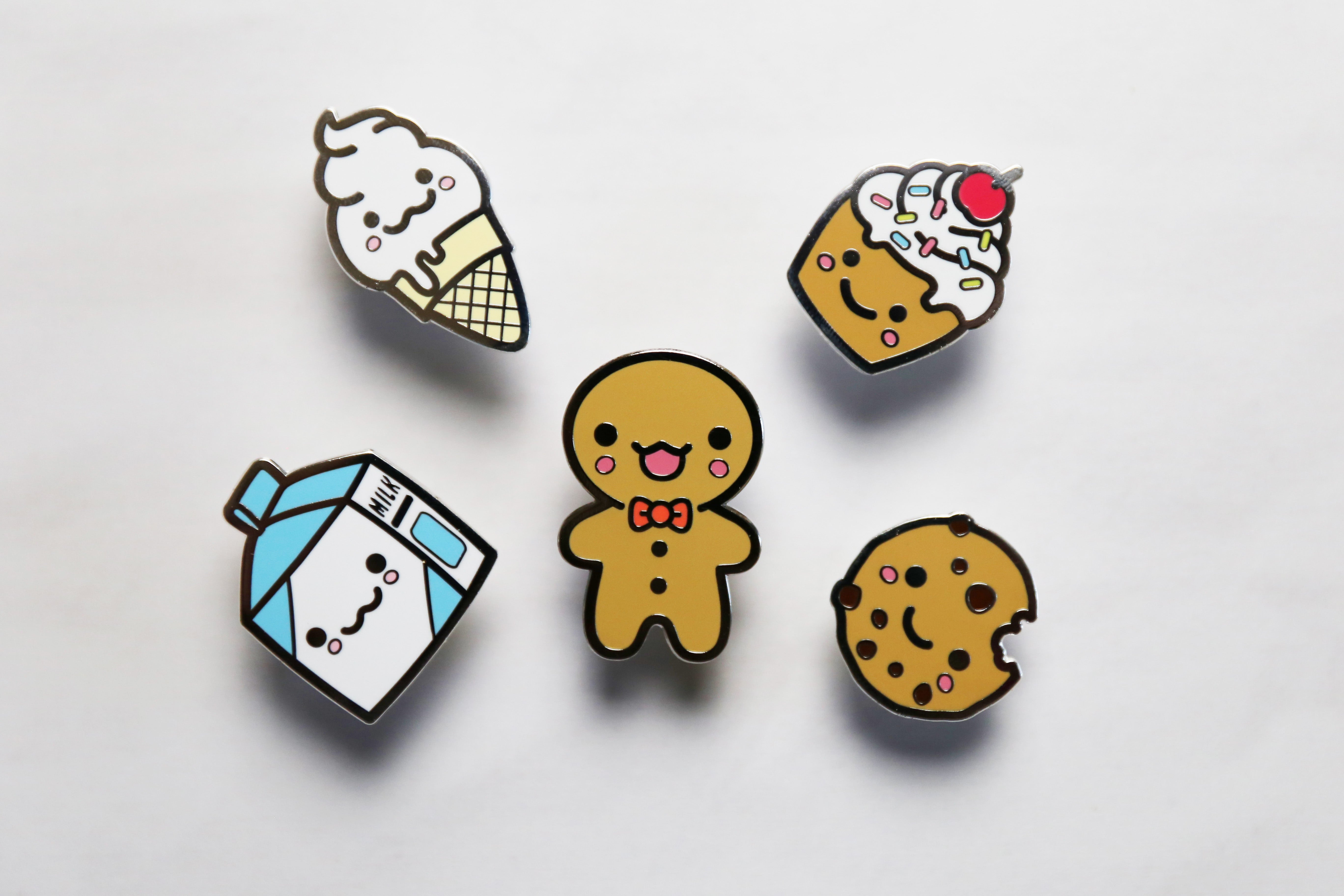 Ice Cream Enamel Pin