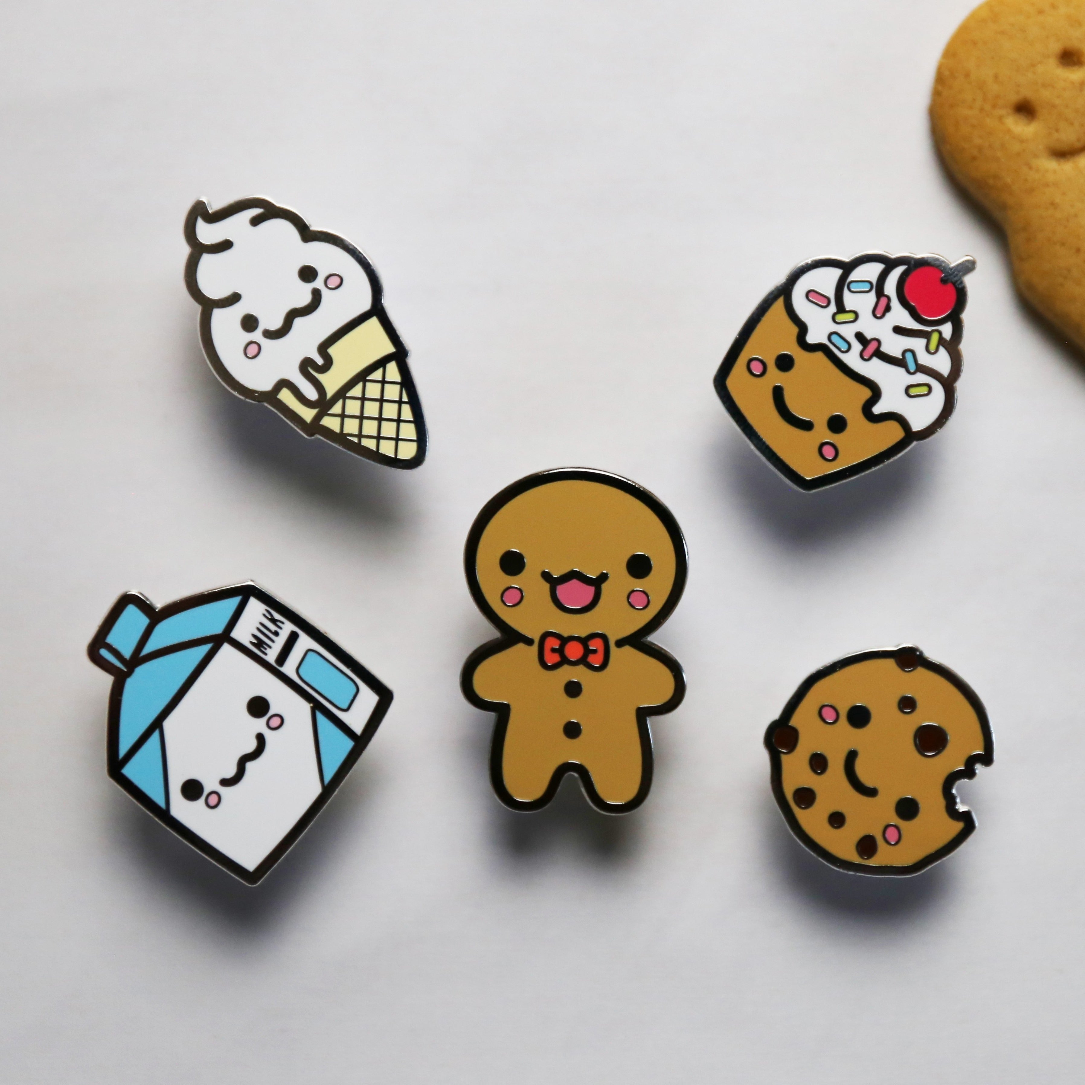 Cookie Enamel Pin