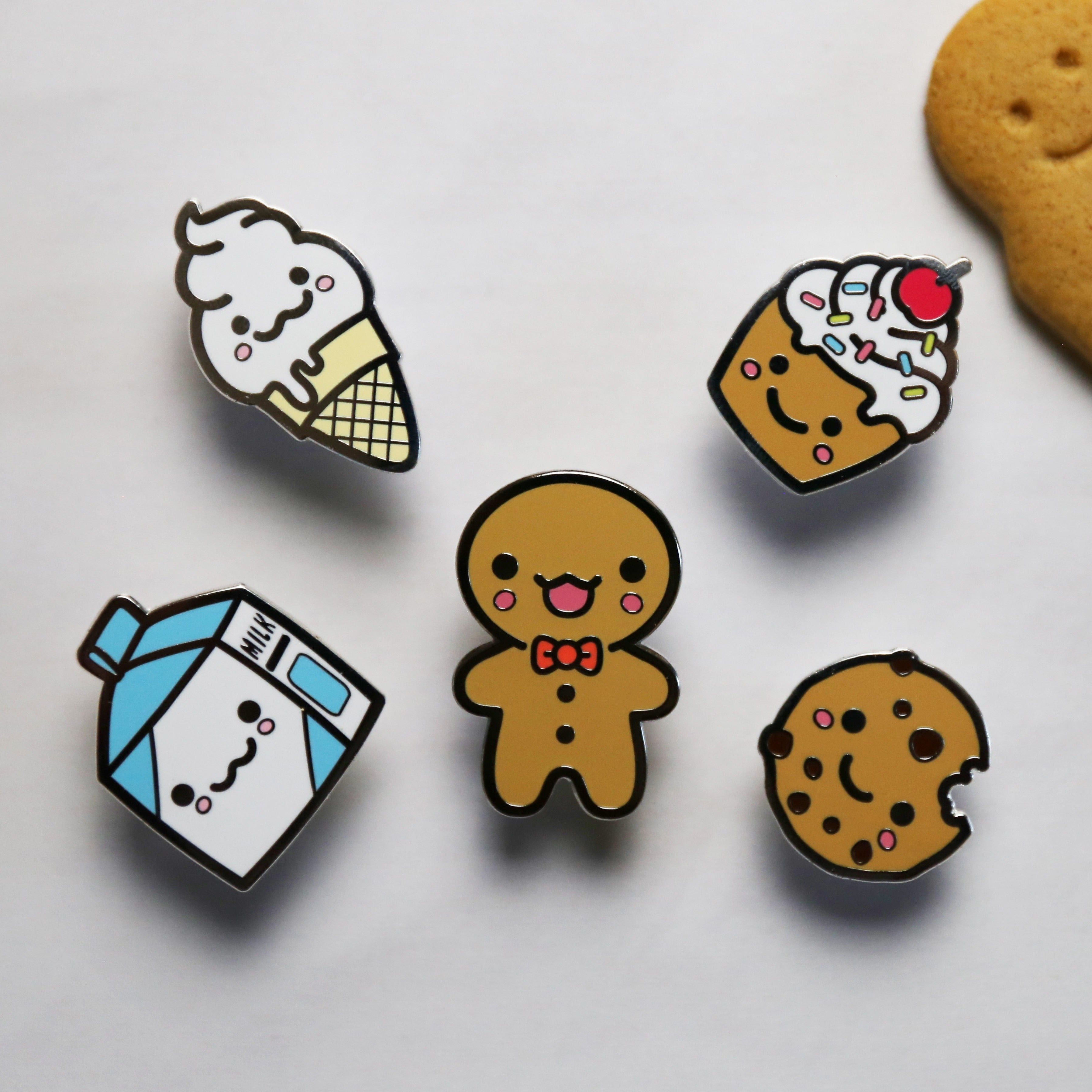 Gingerbread Person Enamel Pin