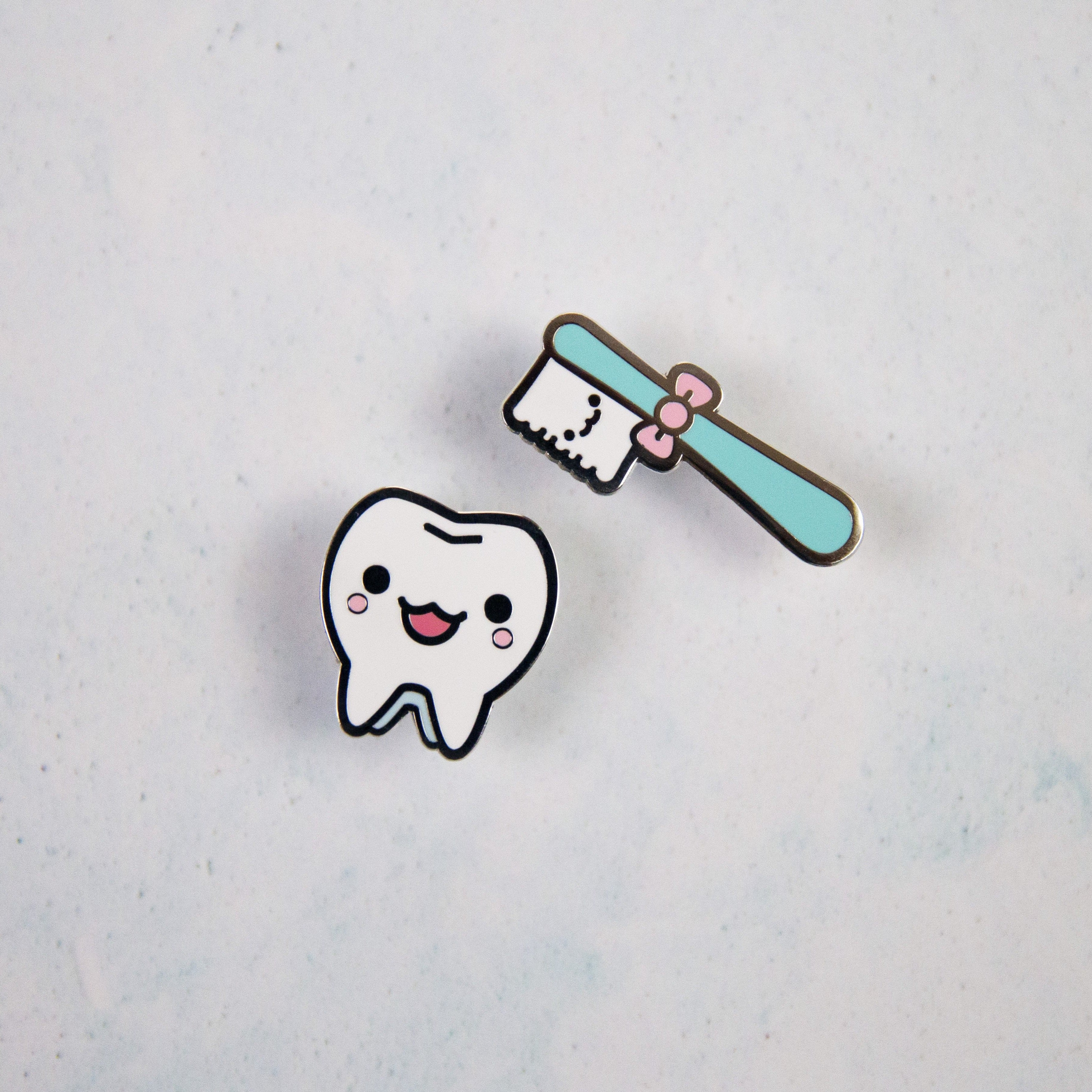 Cute Tooth & Toothbrush