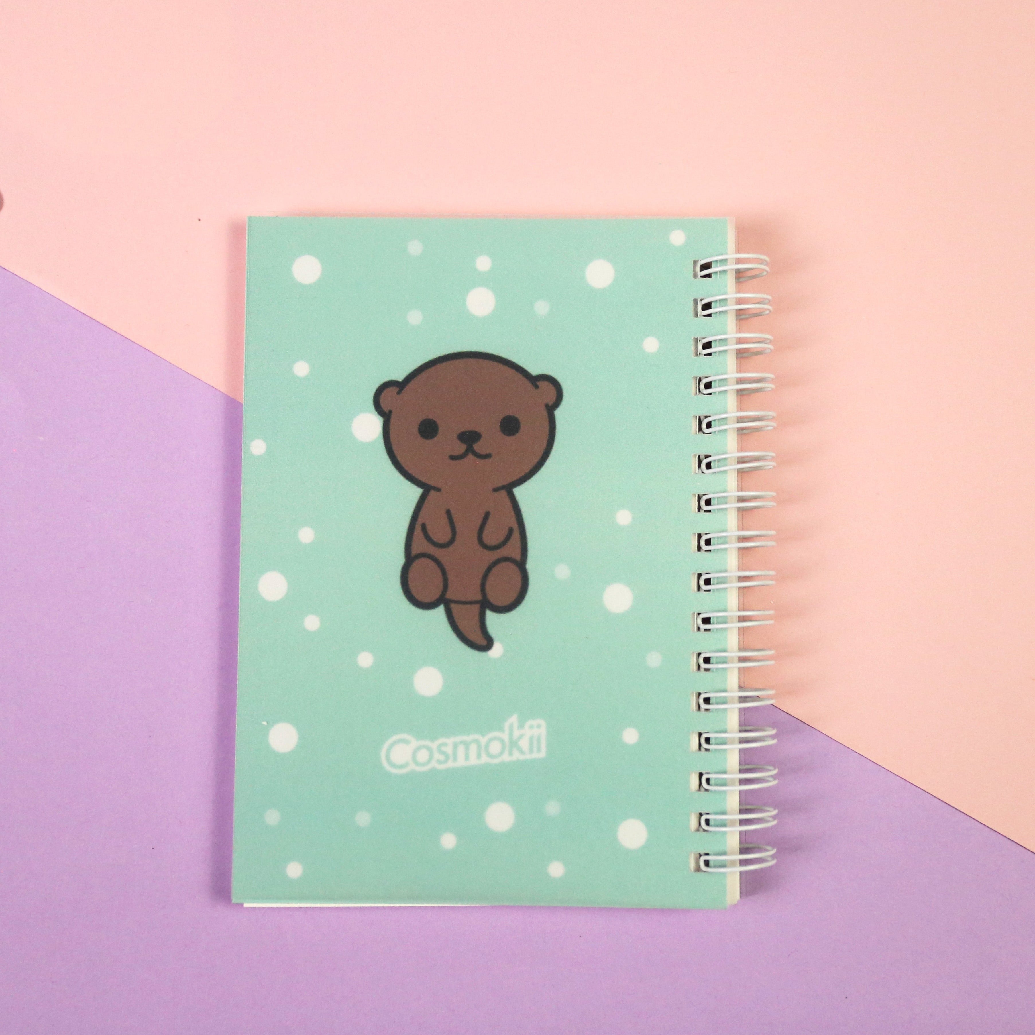 Cute Otter Reusable Sticker Book
