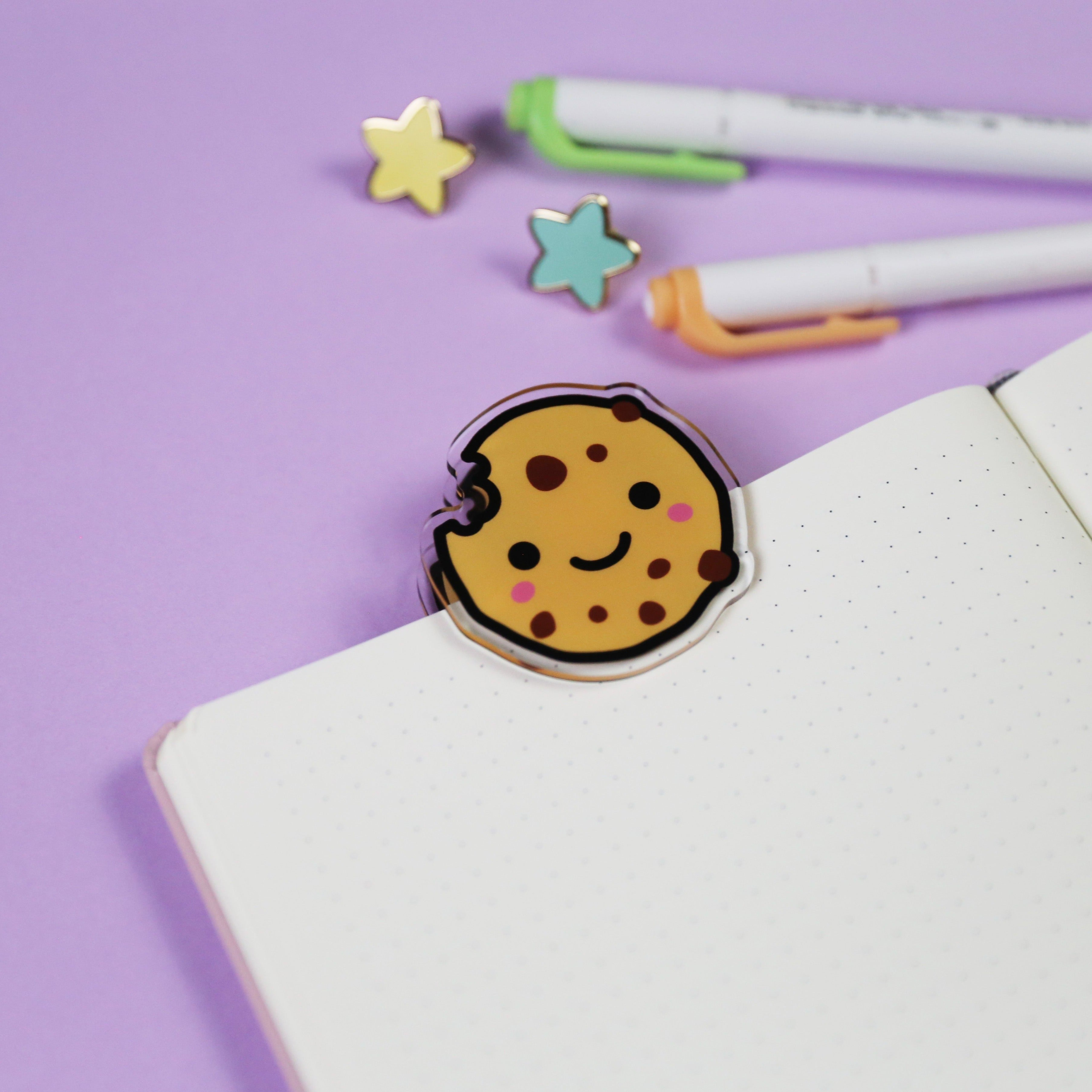 Cookie Acrylic Paper Clip