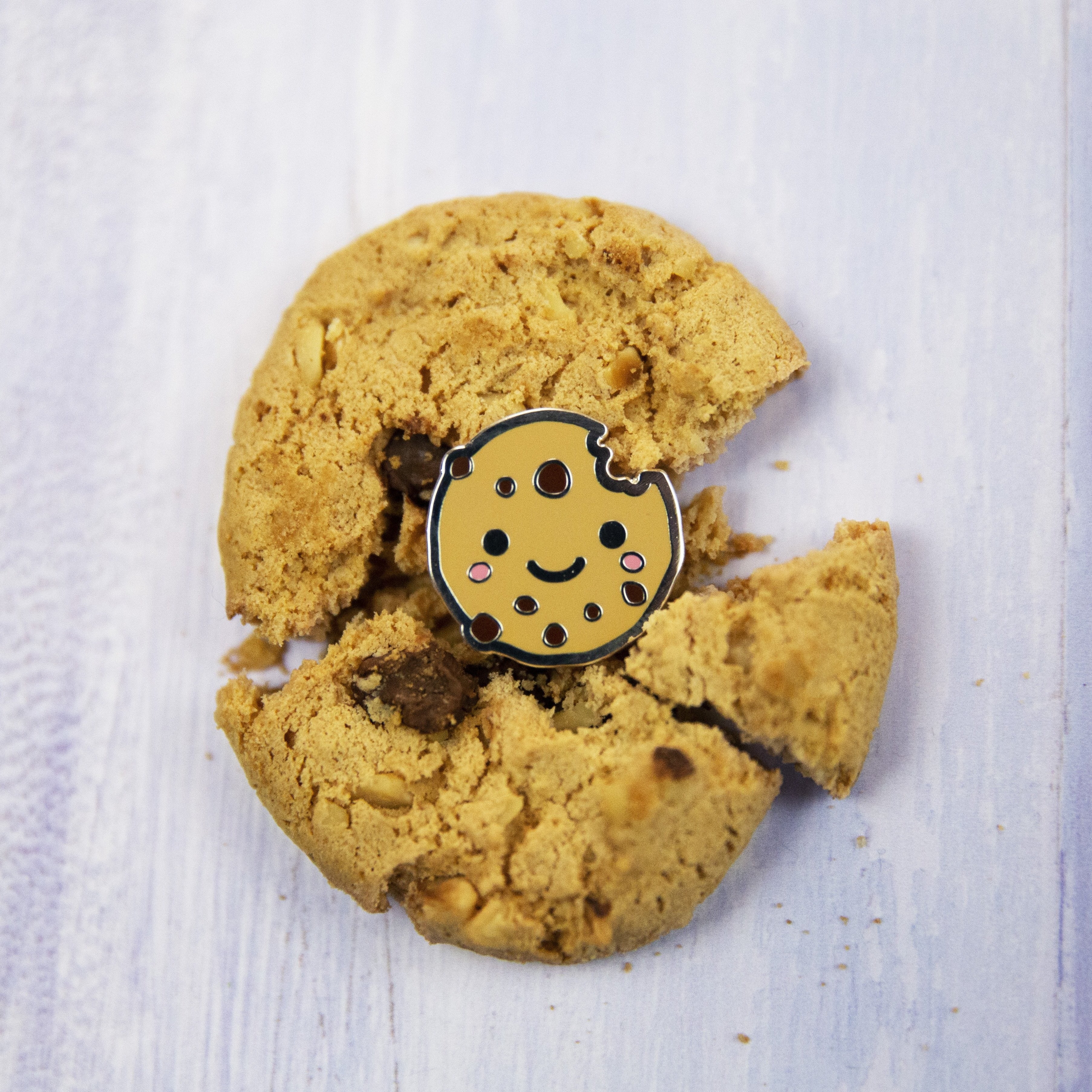 Cookie Enamel Pin