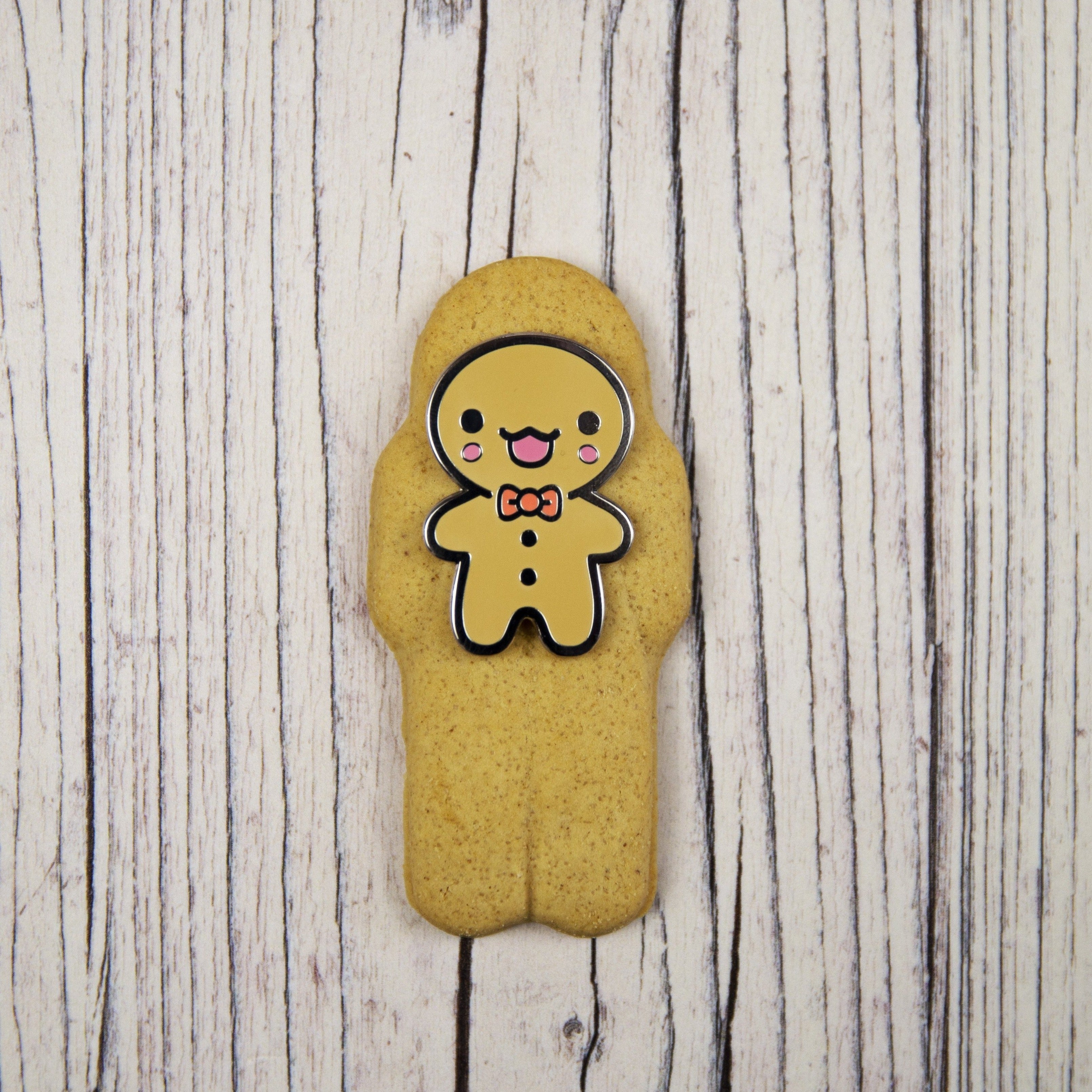 Gingerbread Person Enamel Pin
