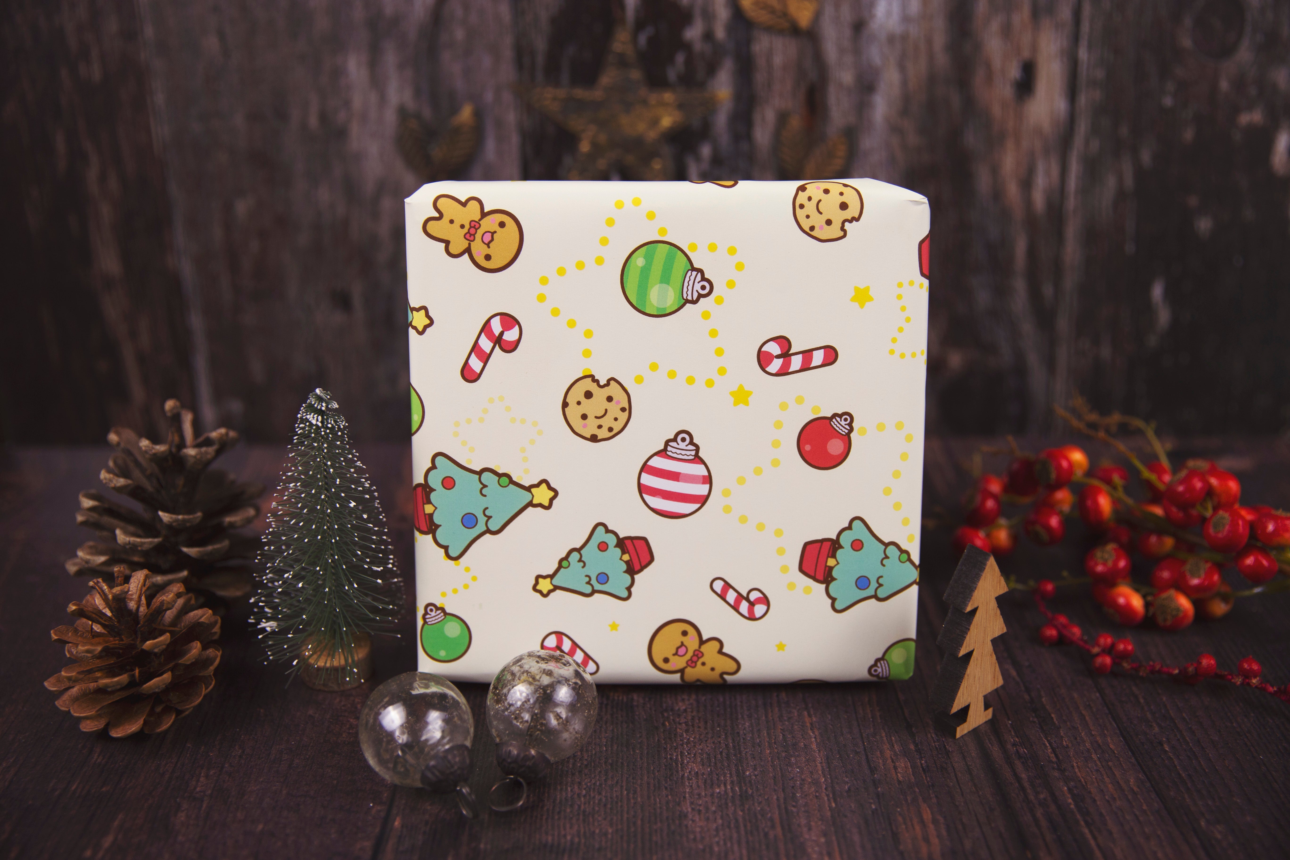 Cute Christmas Wrapping Paper