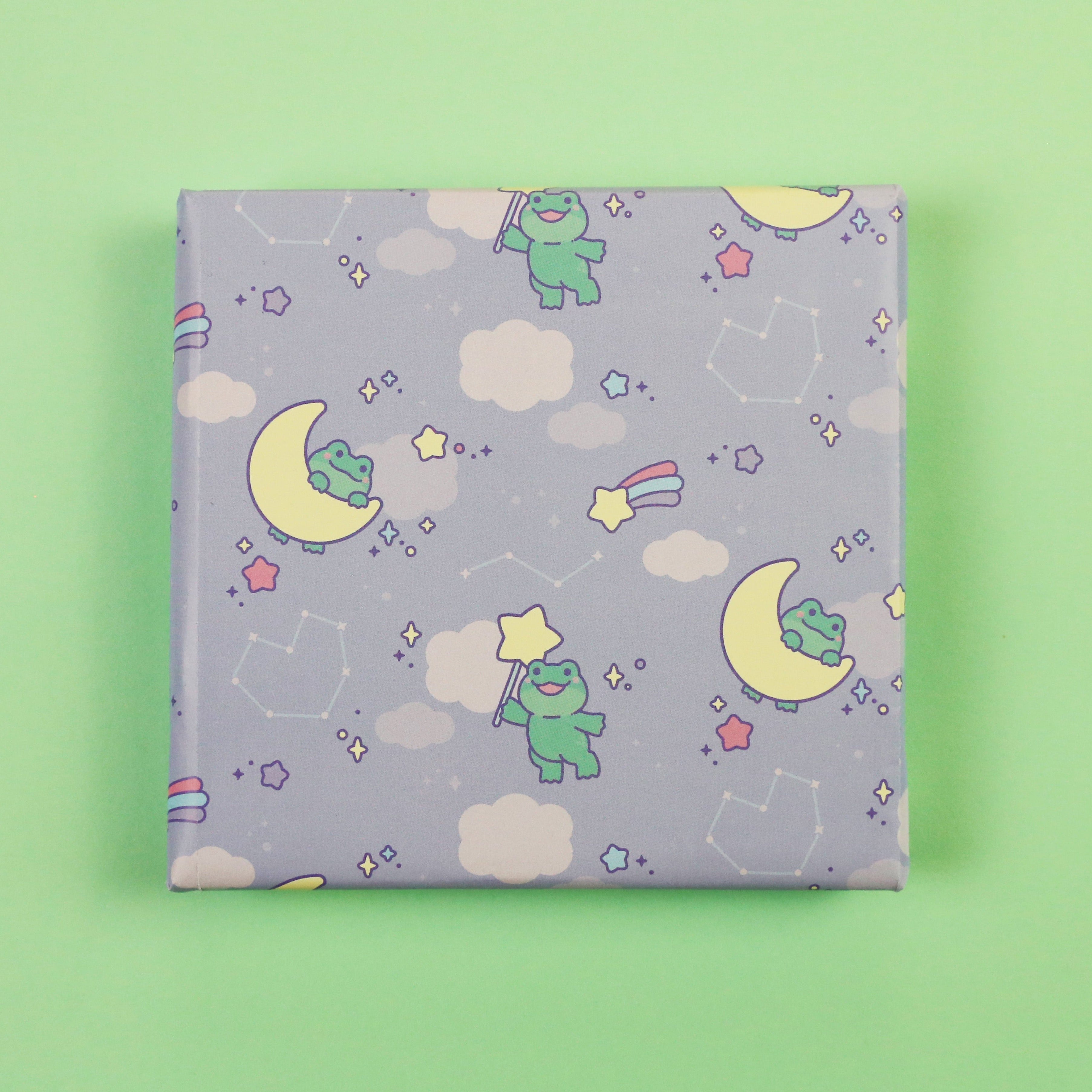 Froggie Day Sky Wrapping Paper