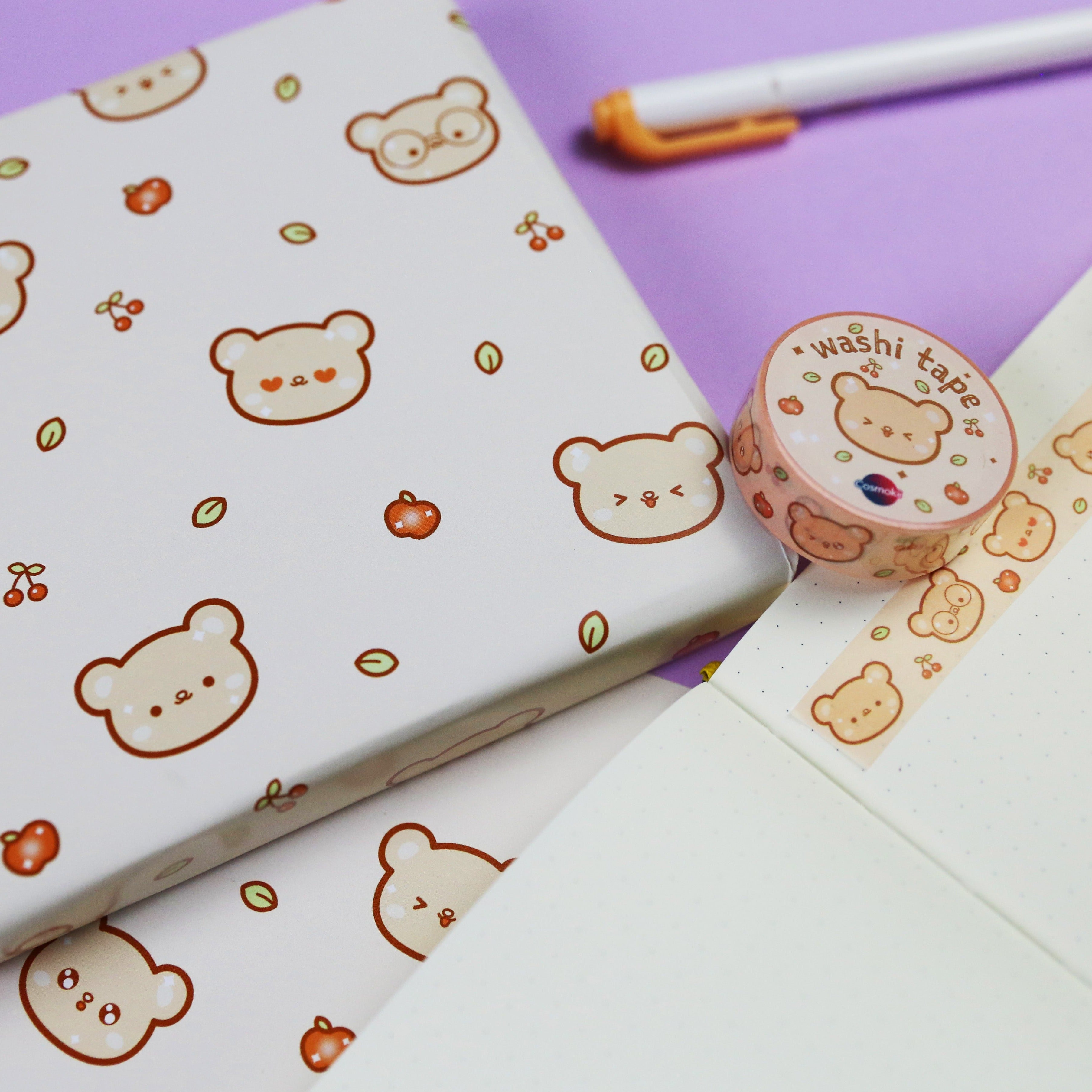 Cute Bear Wrapping Paper