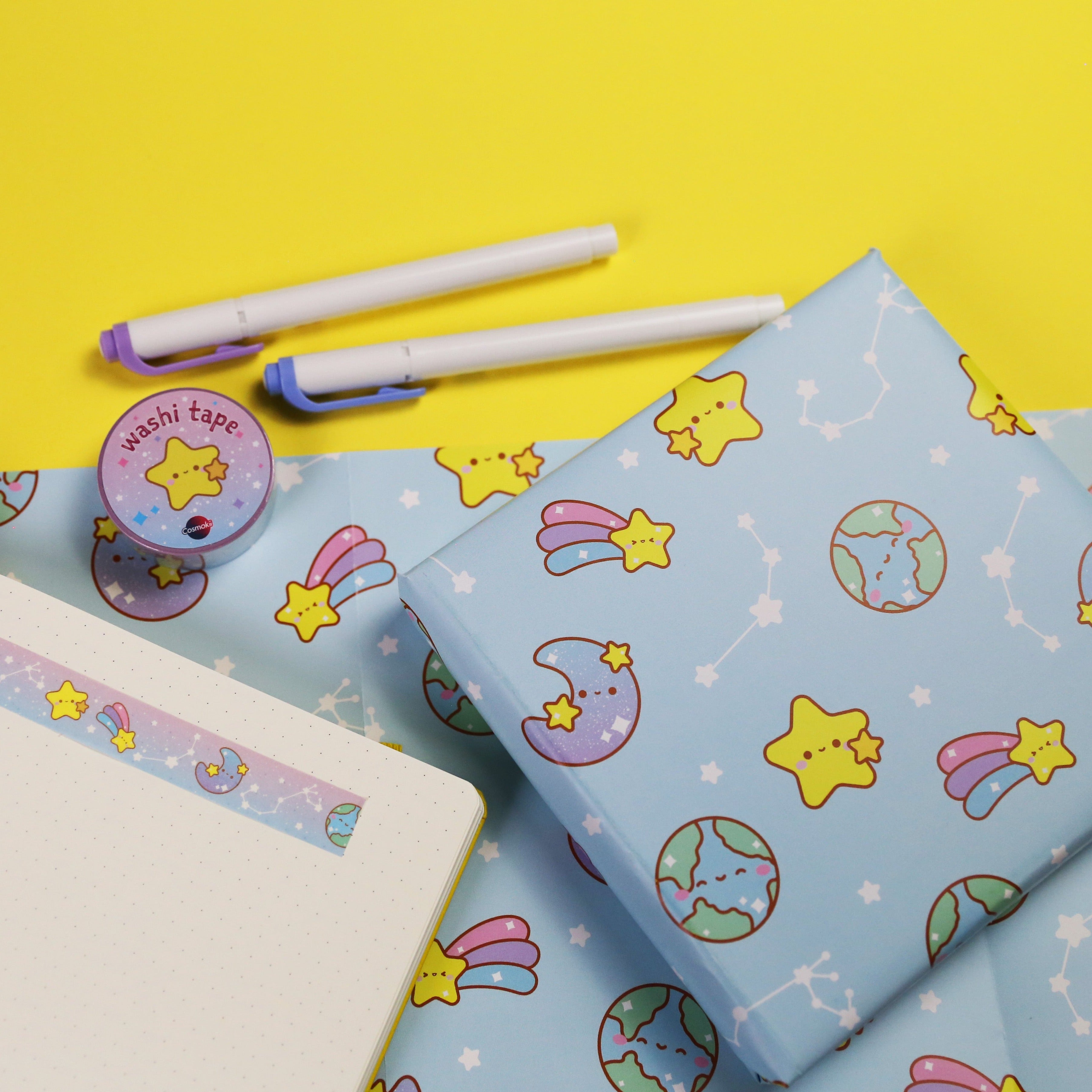 Cute Cosmic Wrapping Paper