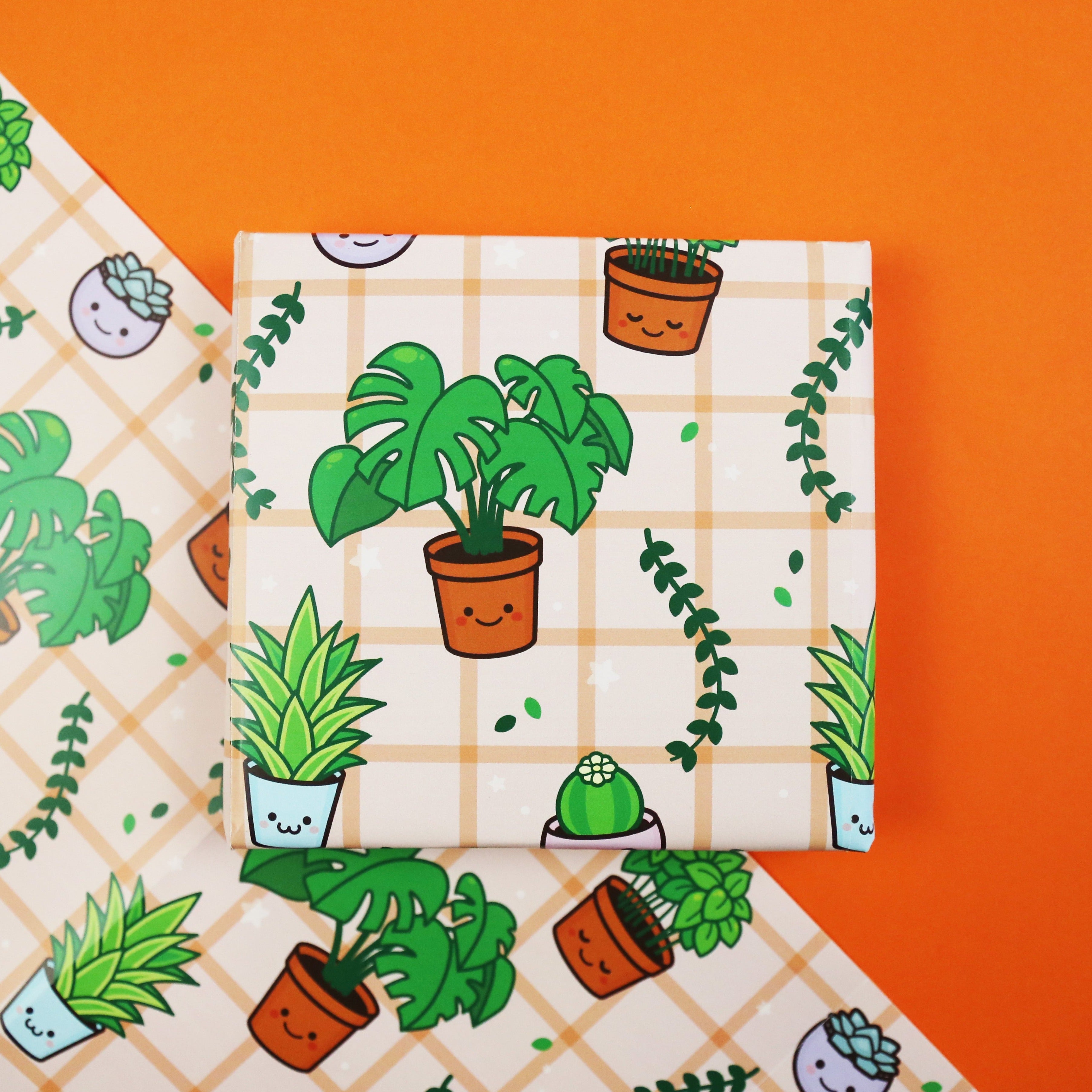 Plant Friends Wrapping Paper