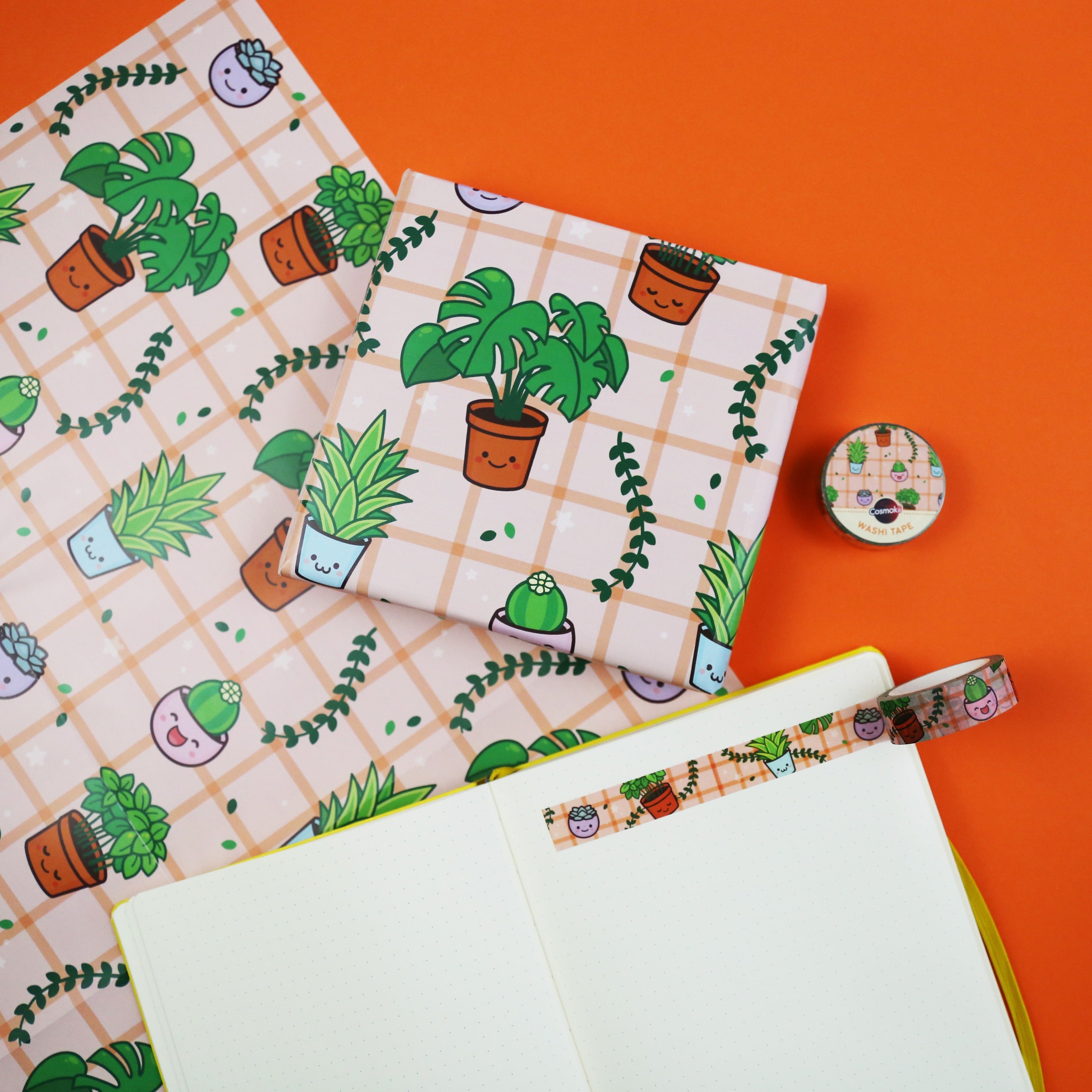 Plant Friends Wrapping Paper
